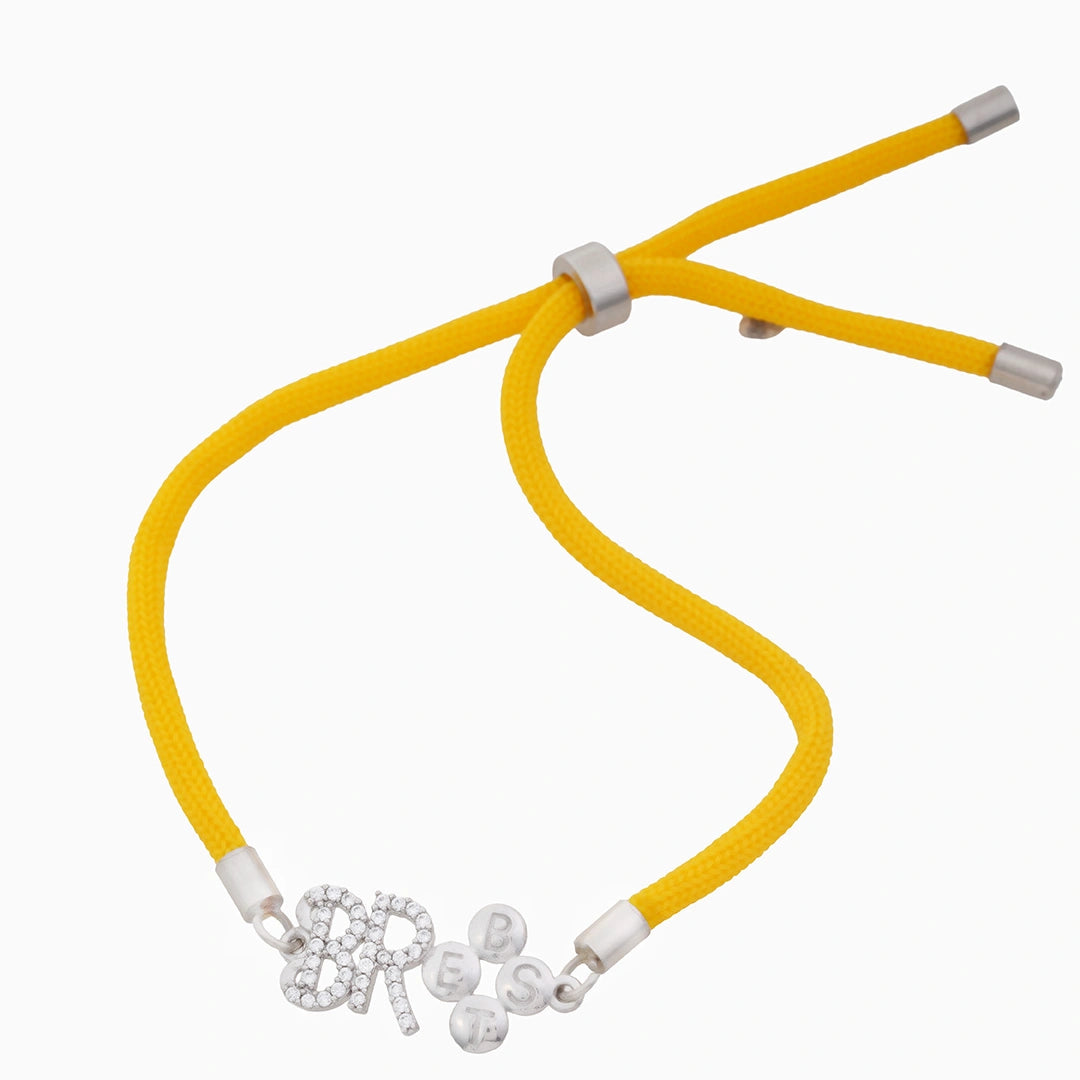 Bro designed rakhi thread Ishna