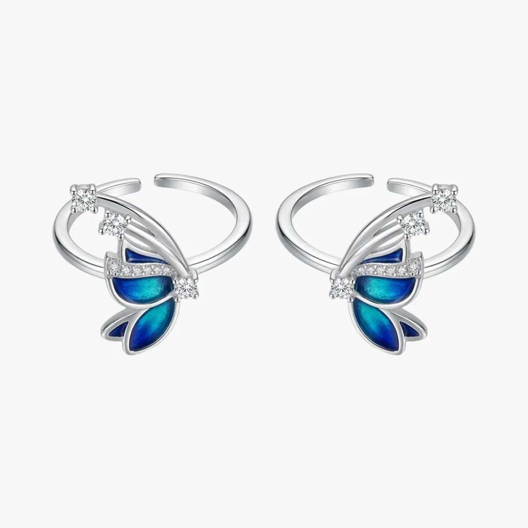 Butterfly stone metti design