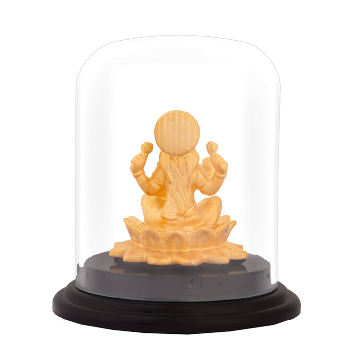 Buy Gold-Plated Silver Lakshmi Idol for Pooja and Gifting