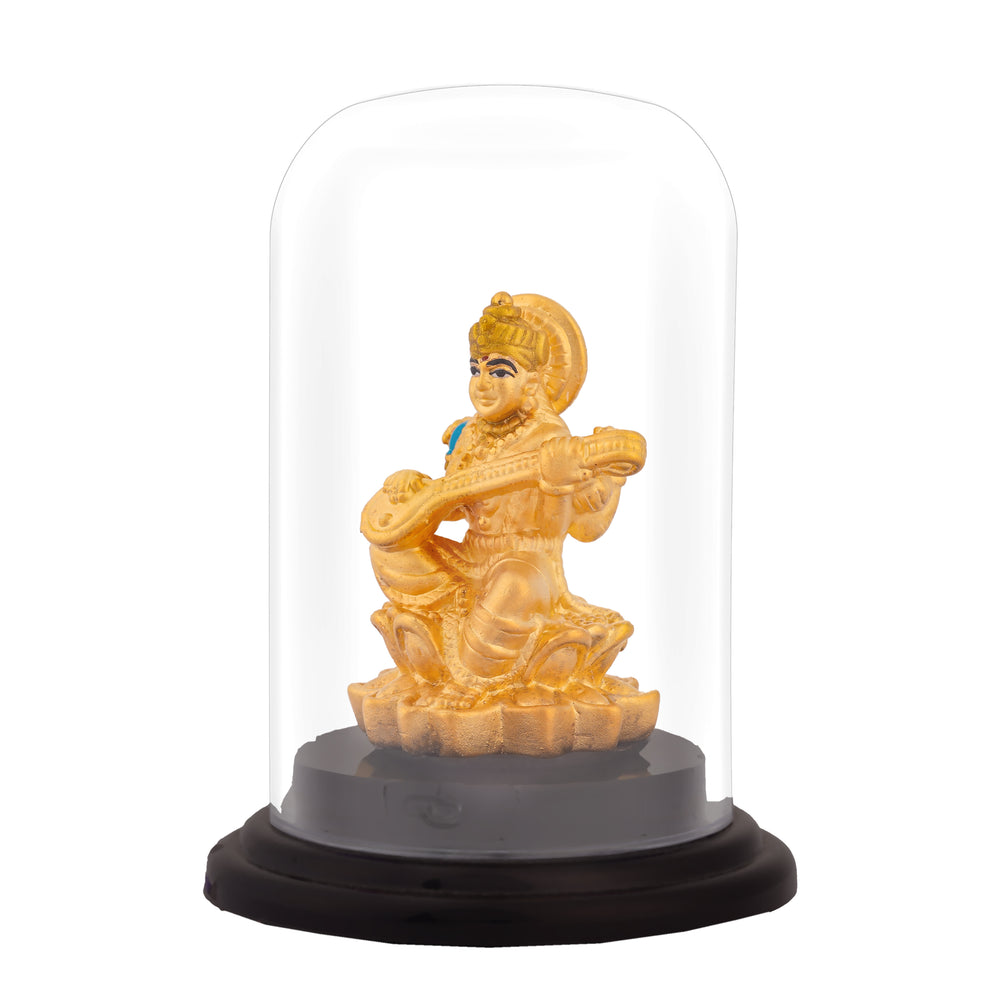 Buy Pure Silver Goddess Saraswathi Statue Online
