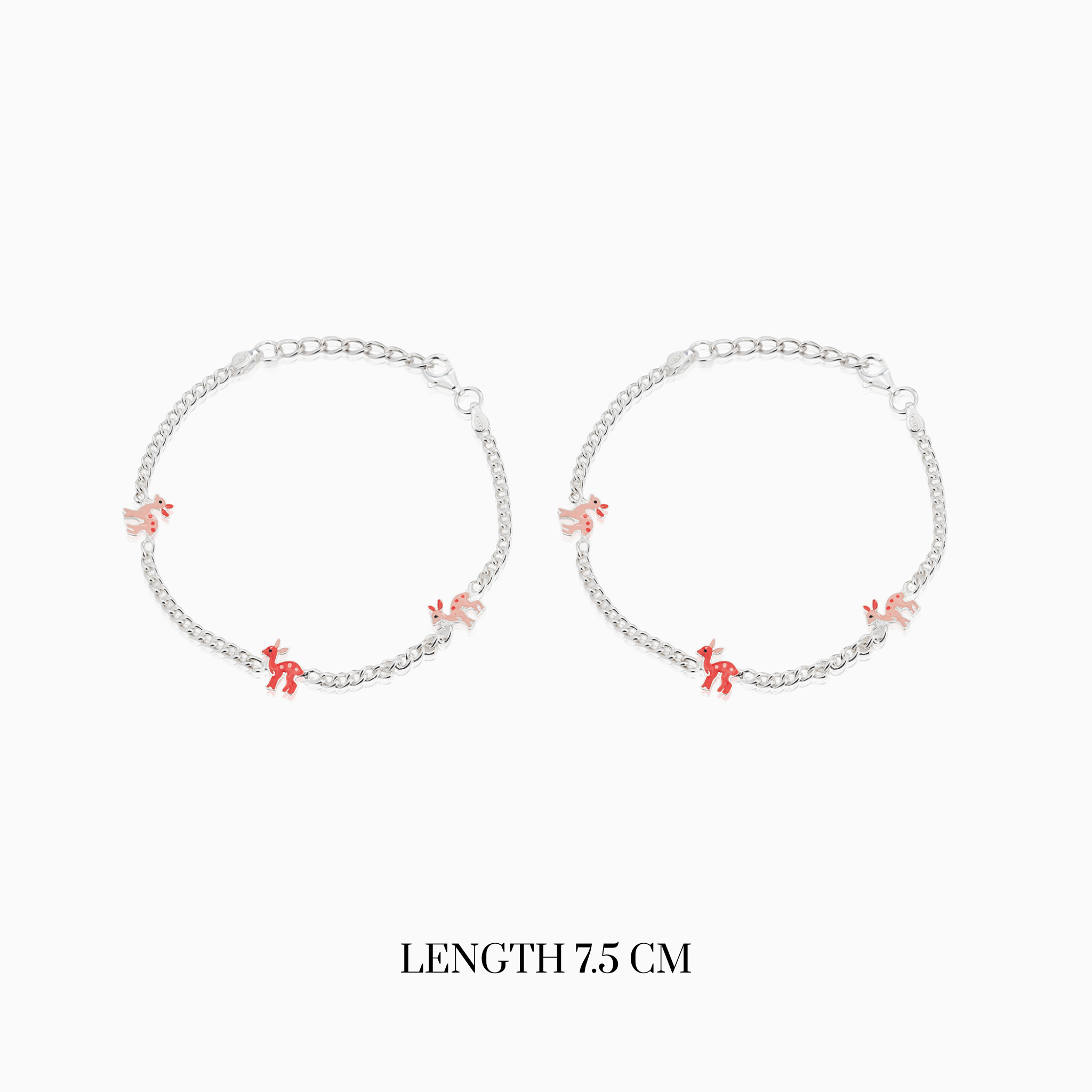 Cartoon deer anklet jewellery for children