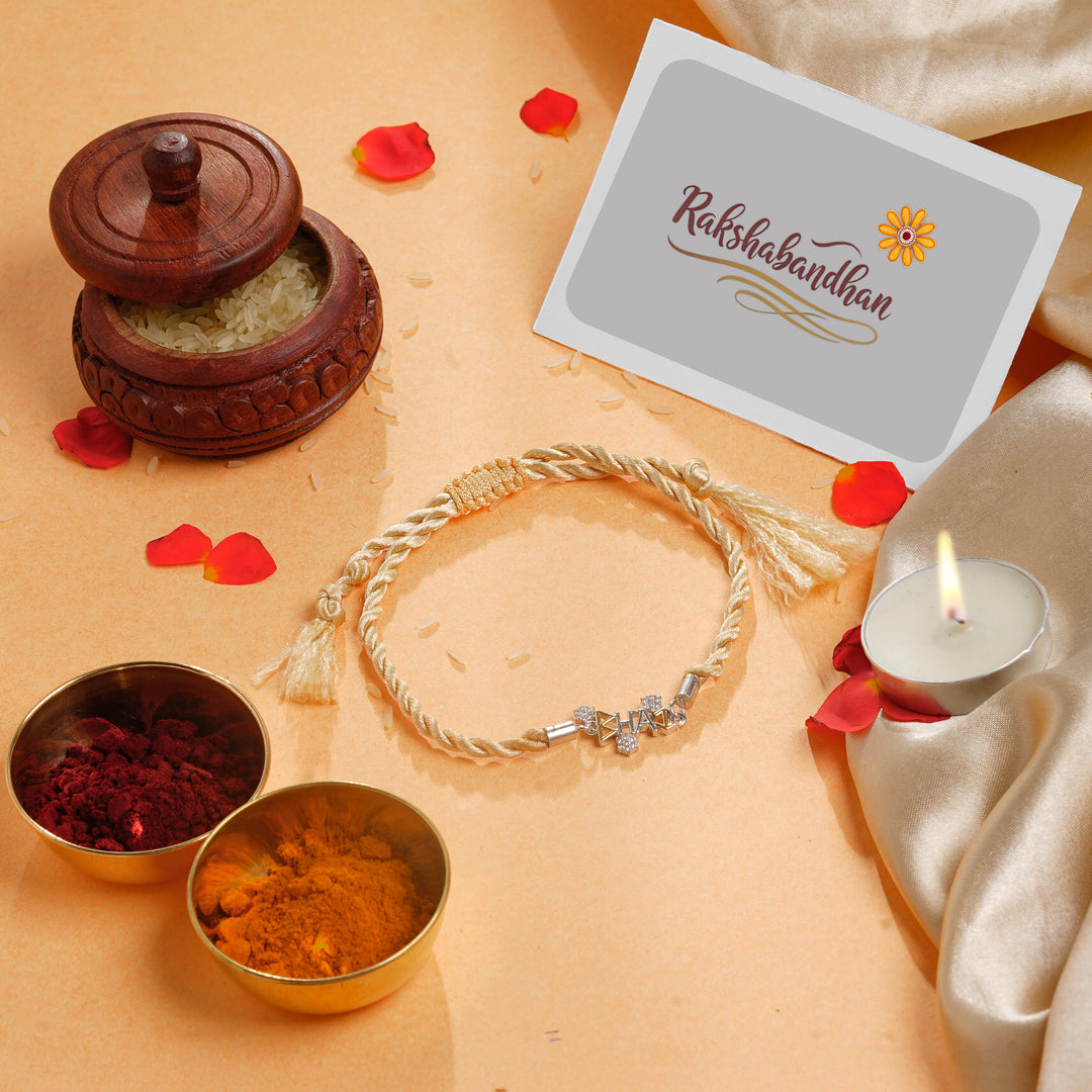 Certified Sterling Silver Bhai Raksha Bandhan Gift