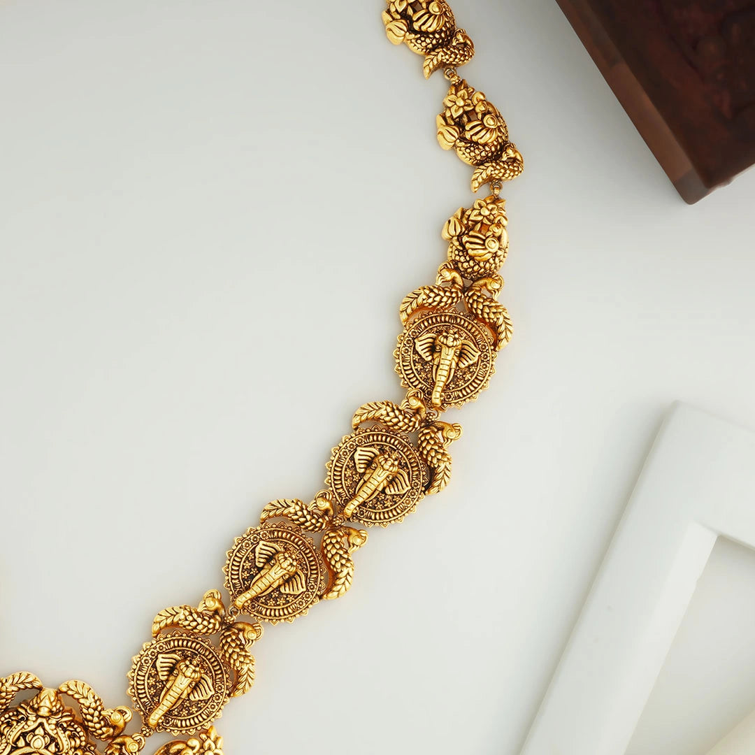 Classic Ganesha Motif Haram Ishna