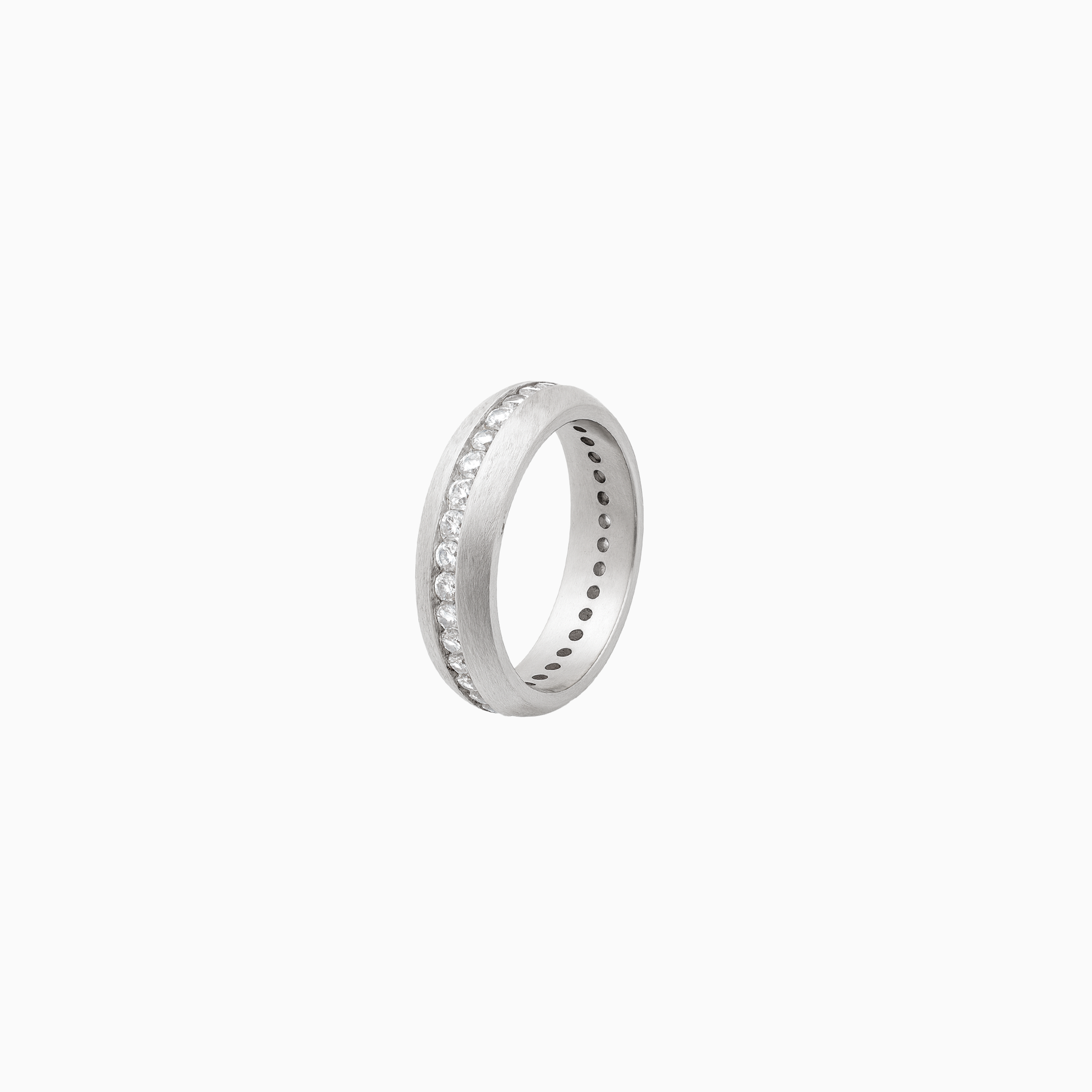 Classic silver ring for everyday wear