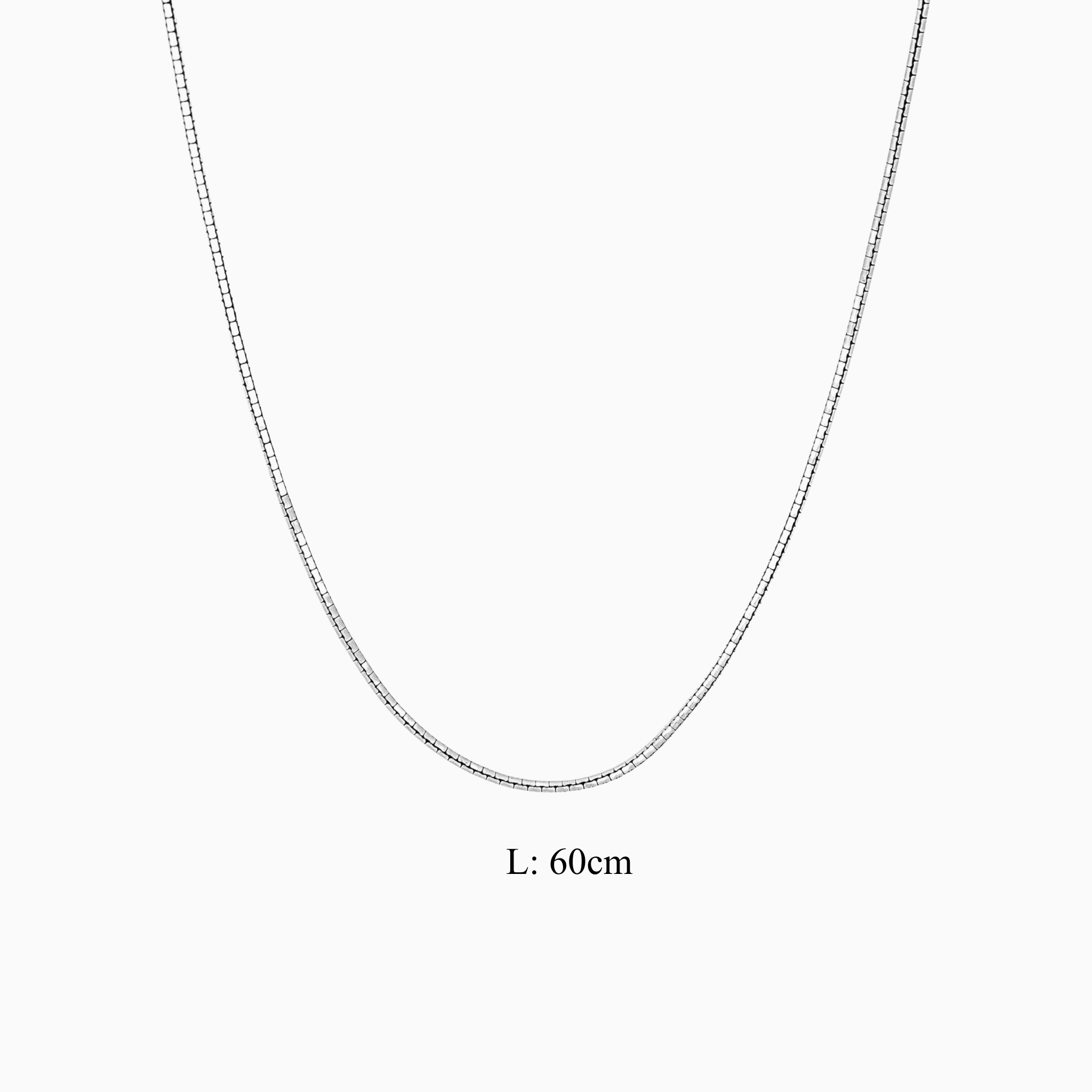 Classic snake chain sterling silver