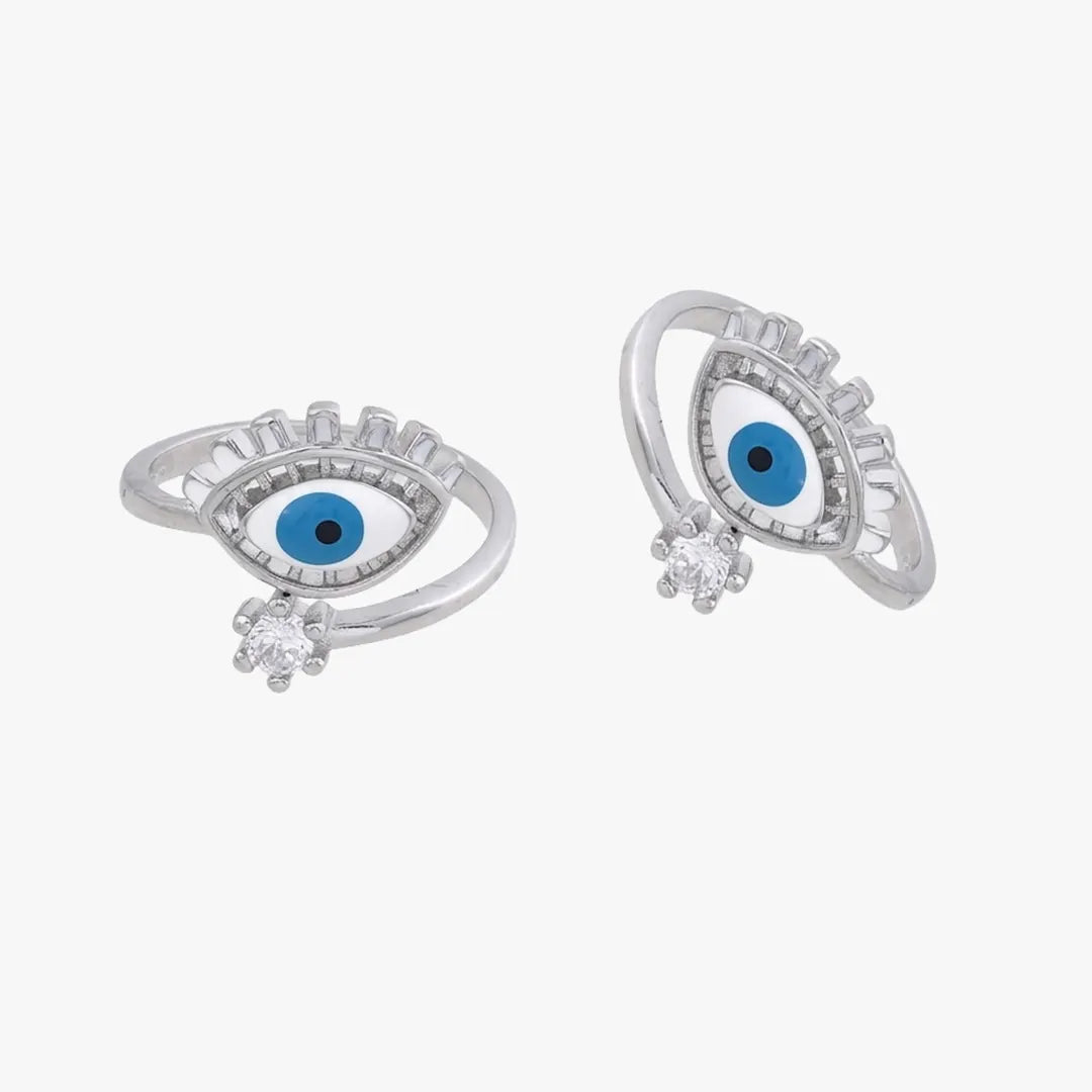 Crown detail blue eye metti design