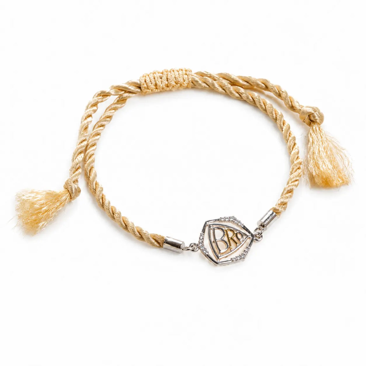 Designer Sterling Silver Bro Rakhi with Shield Frame