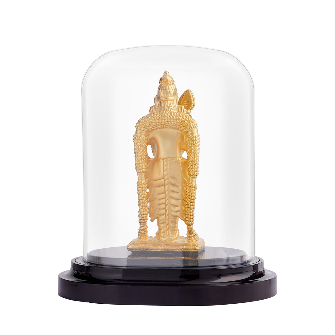 Divine Lord Murugan Idol with 24KT Gold Plating