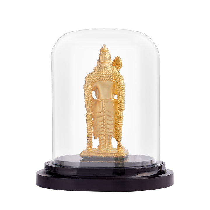 Divine Lord Murugan Idol with 24KT Gold Plating