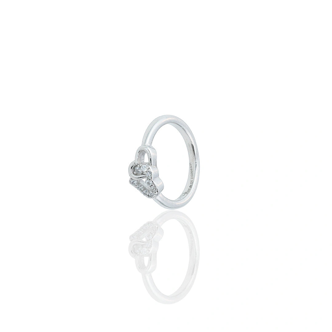 Dual Heart Motif Ring Ishna