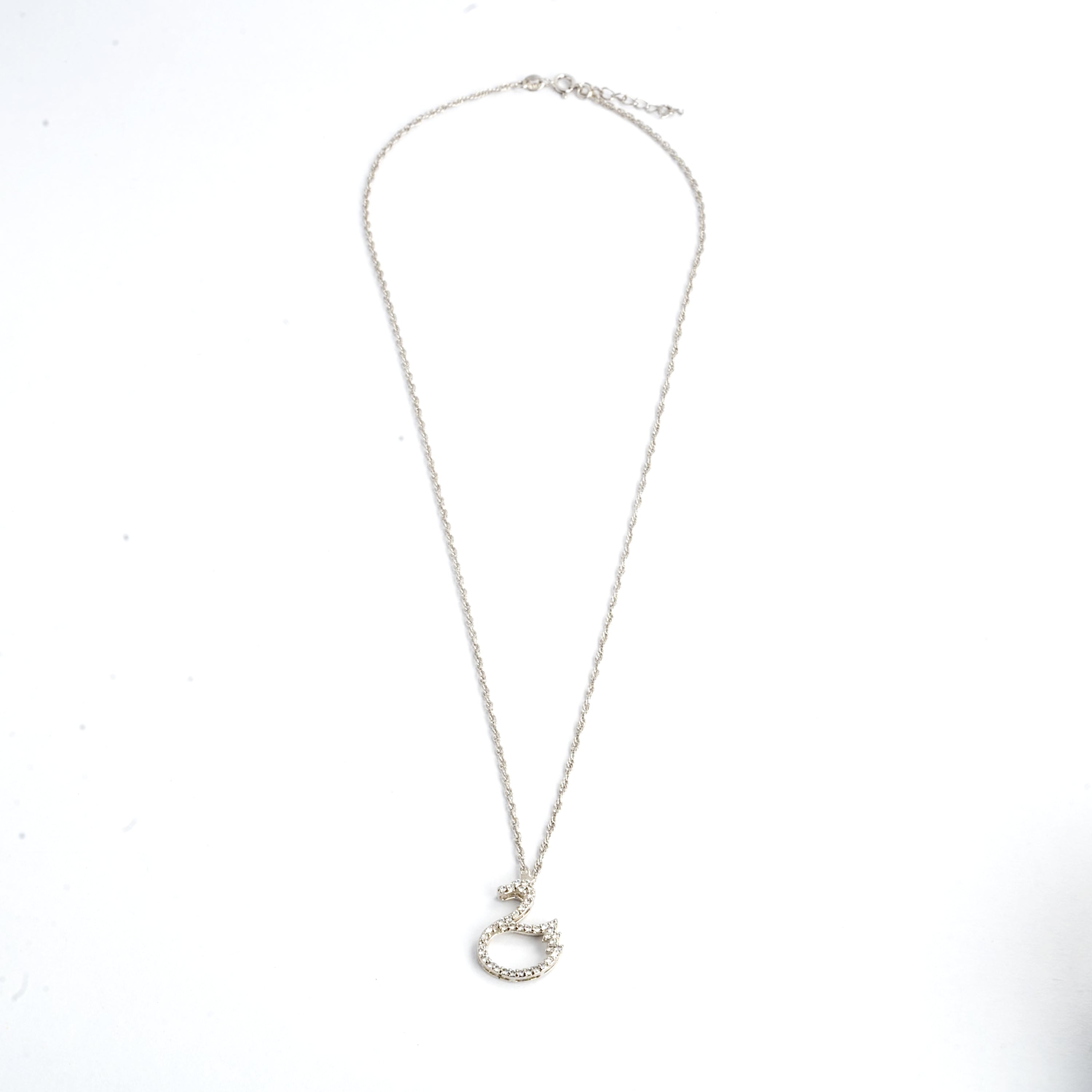 Swan-Shaped Pendant Chain