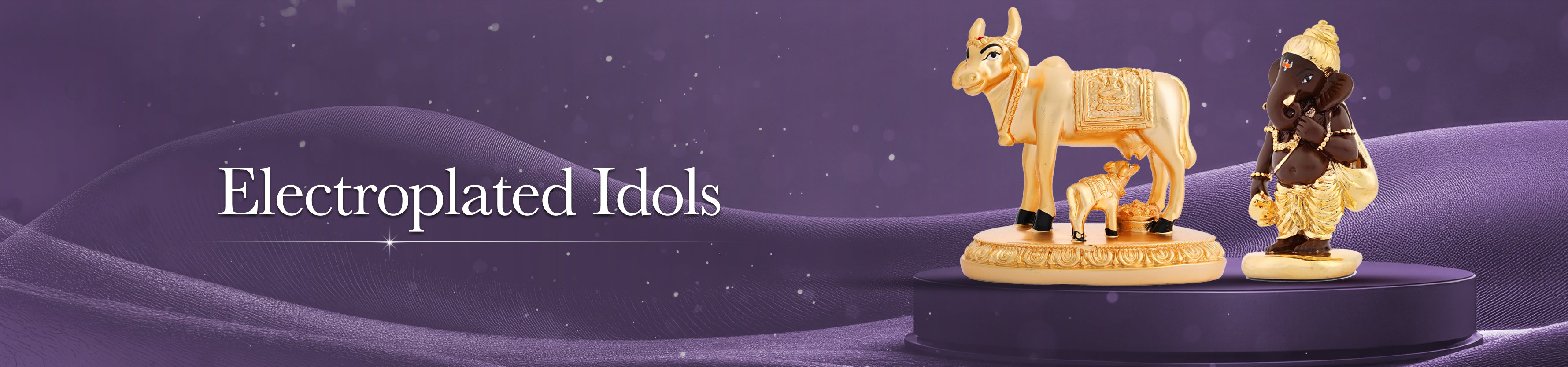 Electroplated idols Banner Desktop