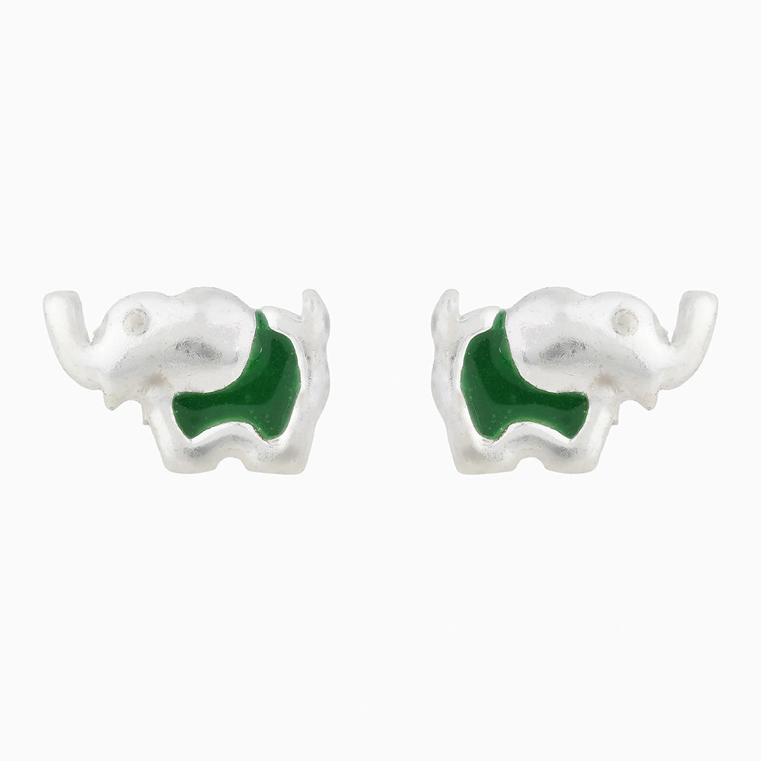 Elephant Charm Kids Stud Ishna