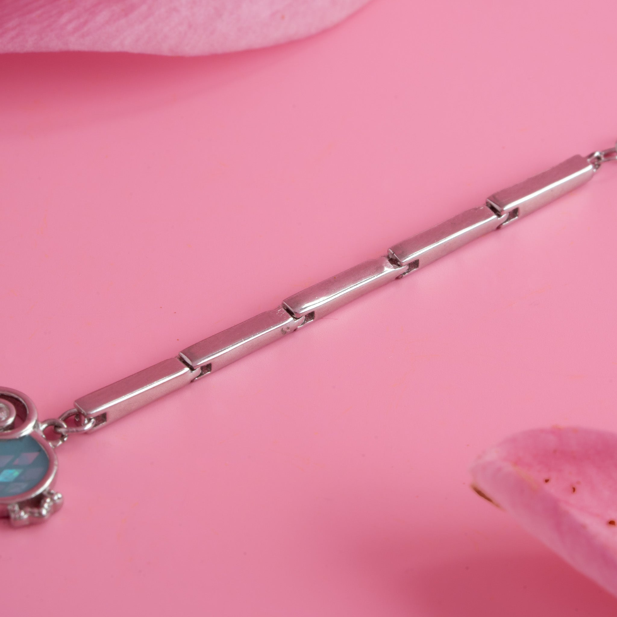 Enamel owl bracelet for kids