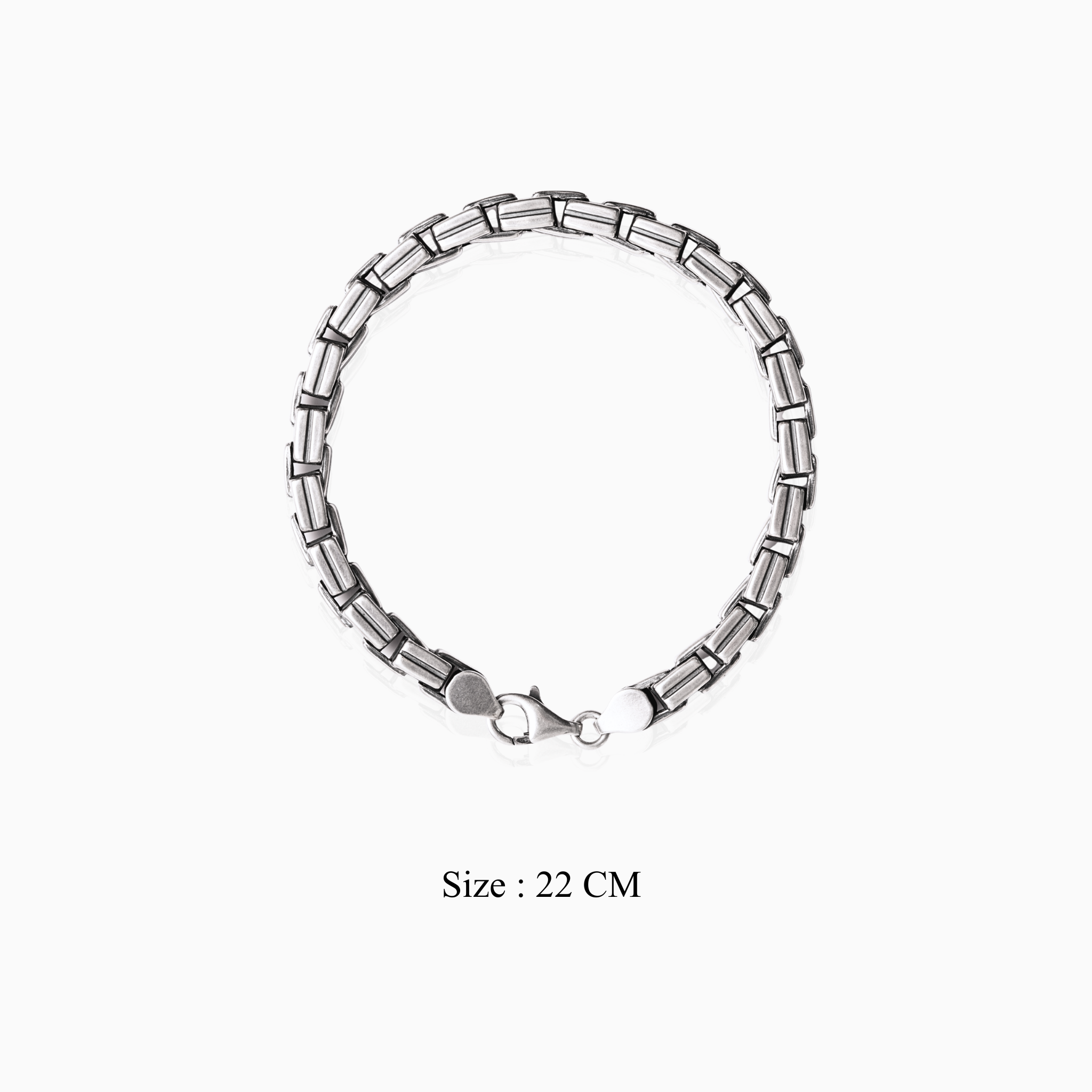 Everyday wear silver link bracelet