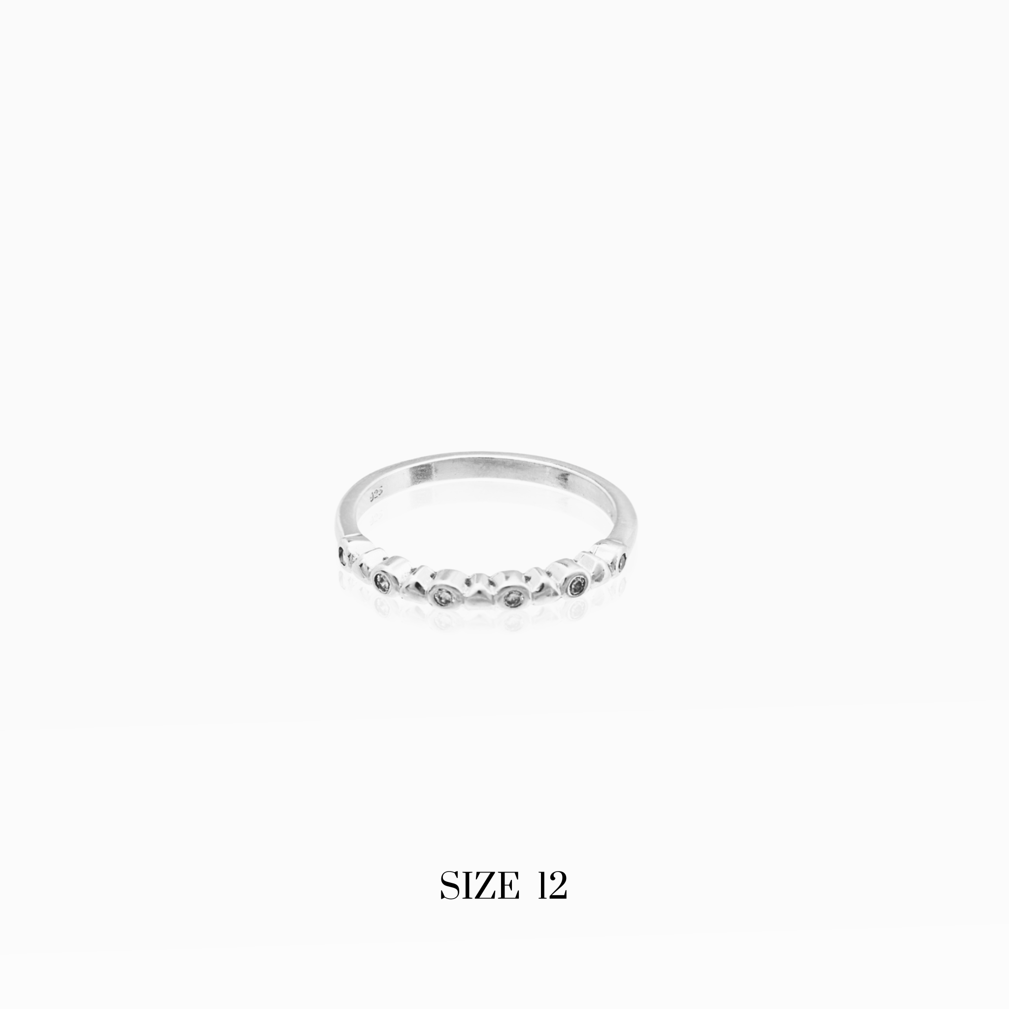 Everyday wear sterling silver ring