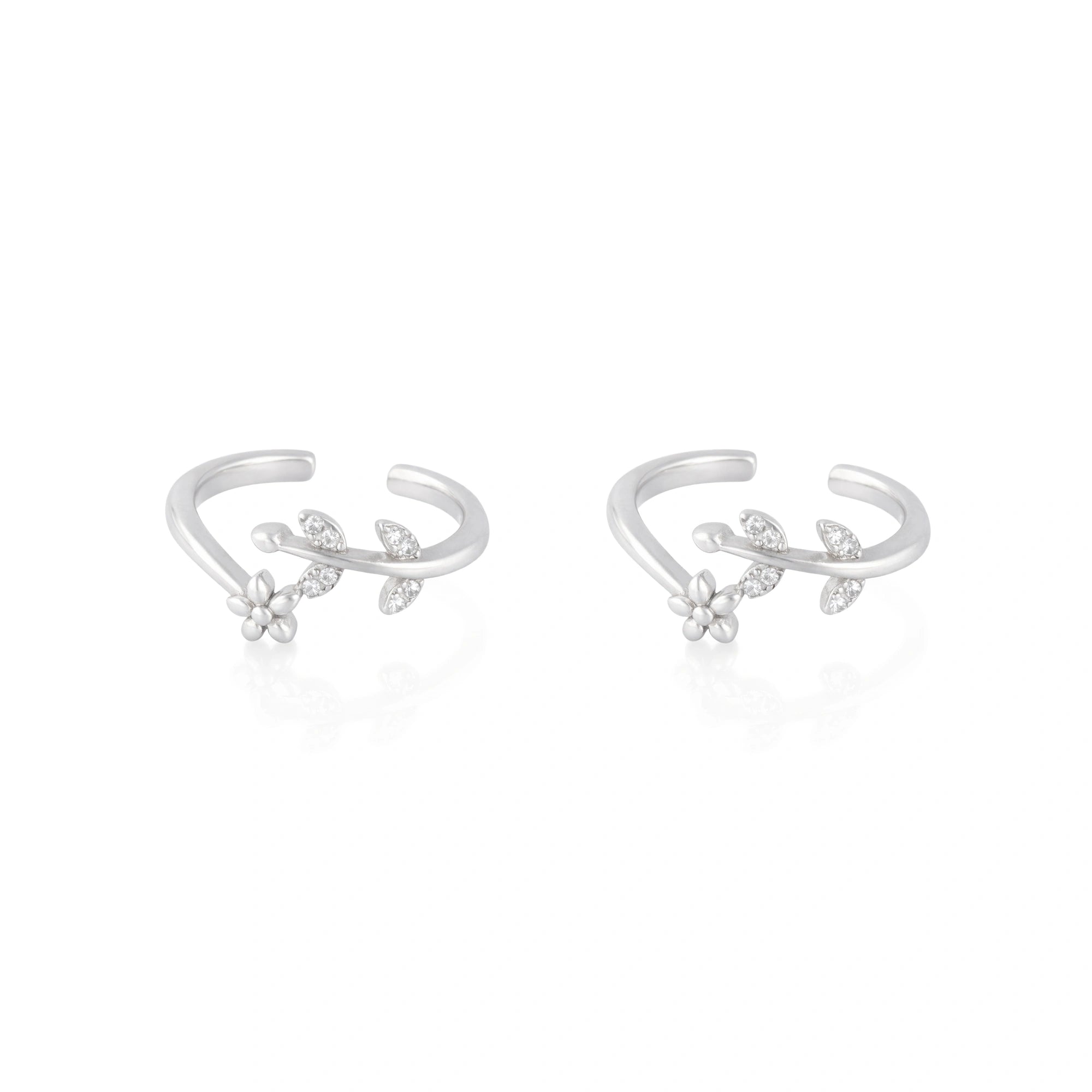 Floral Vine Toe Ring Ishna
