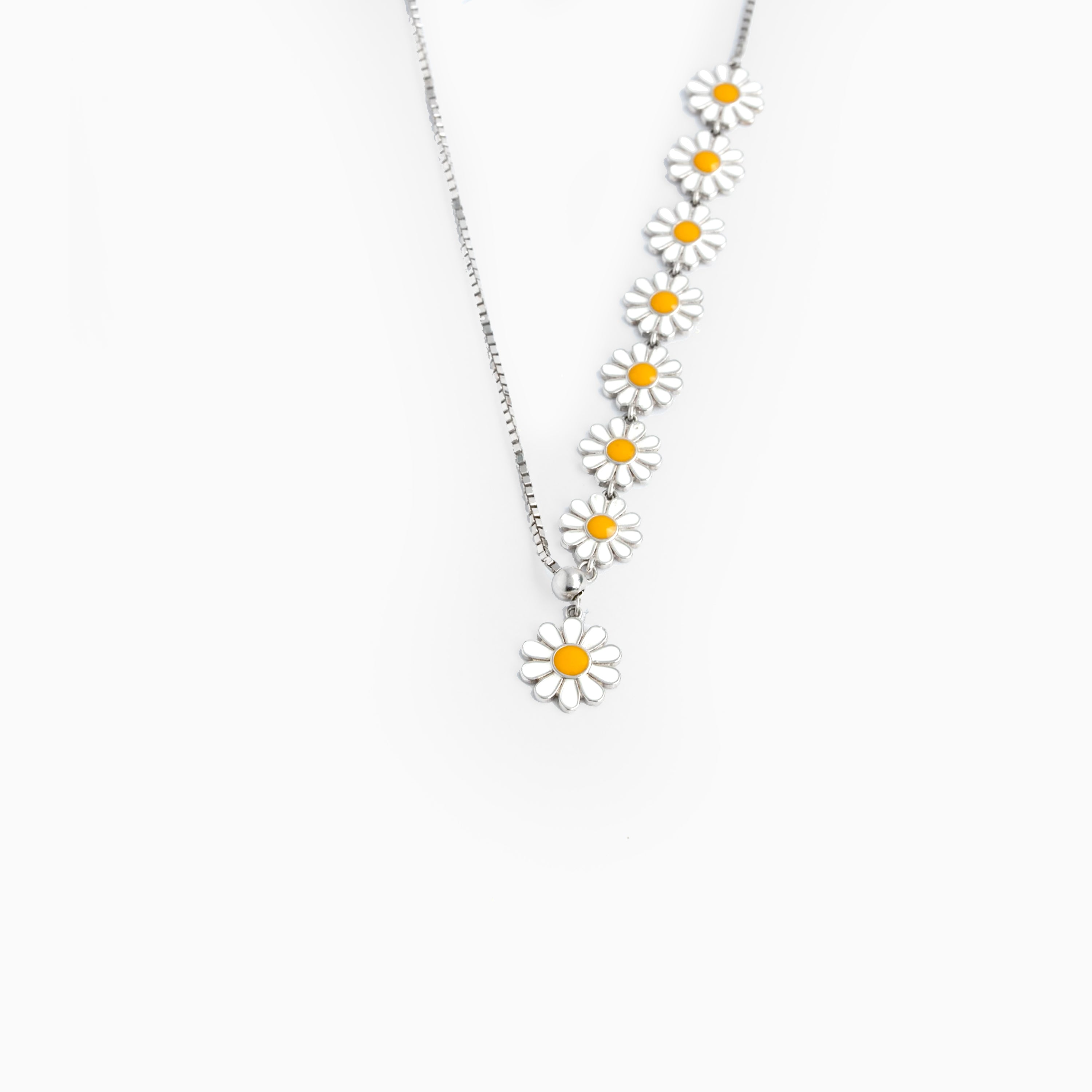 Floral designed Layered Daisy Chain Ishna