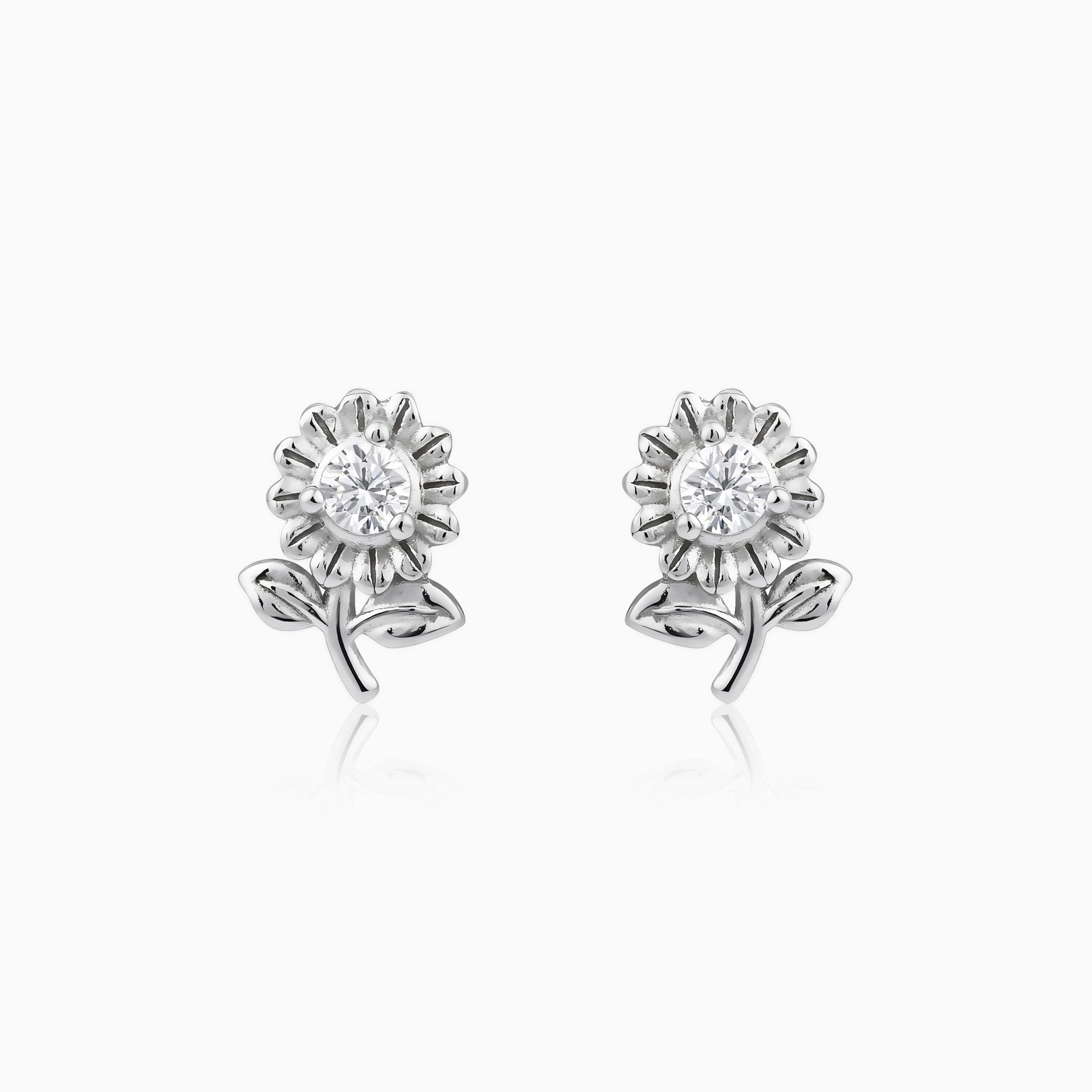 Flower Motif Earrings Ishna