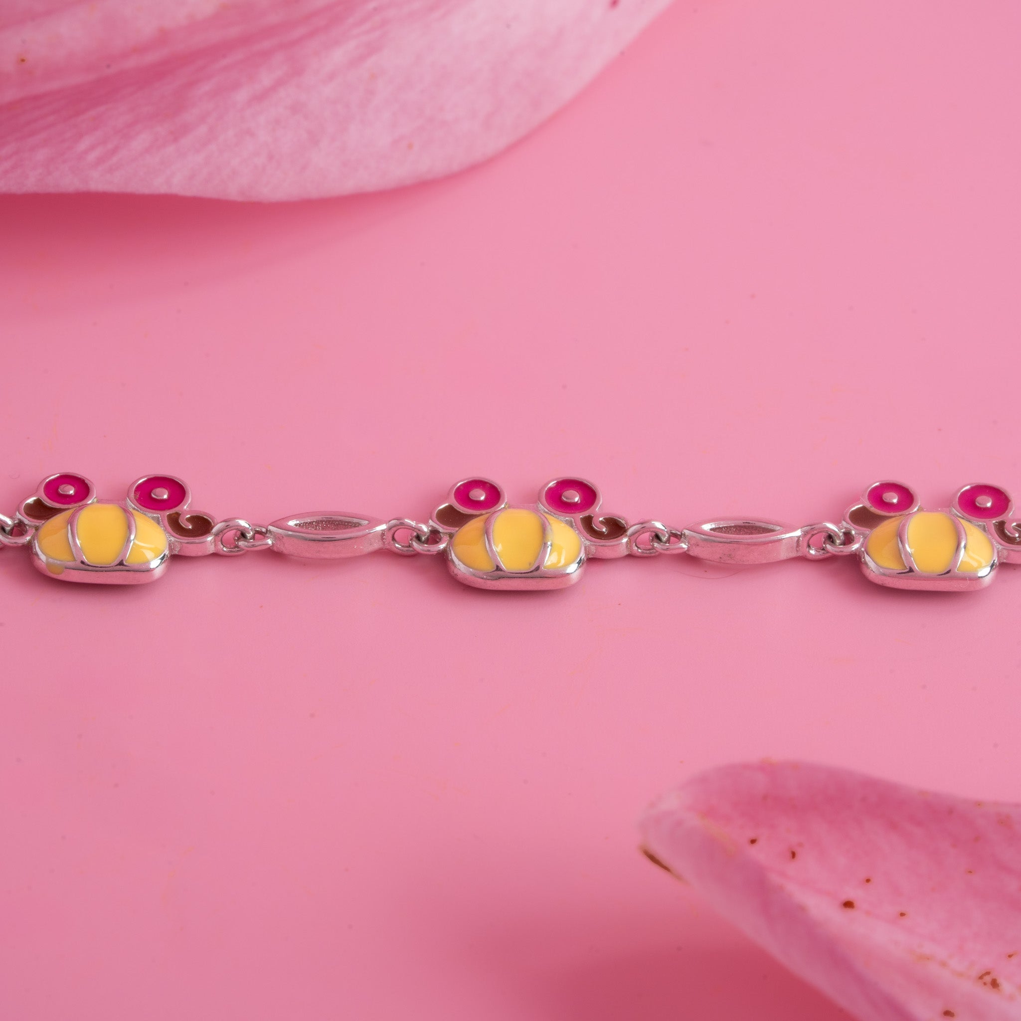 Funky Crabbies silver bracelet