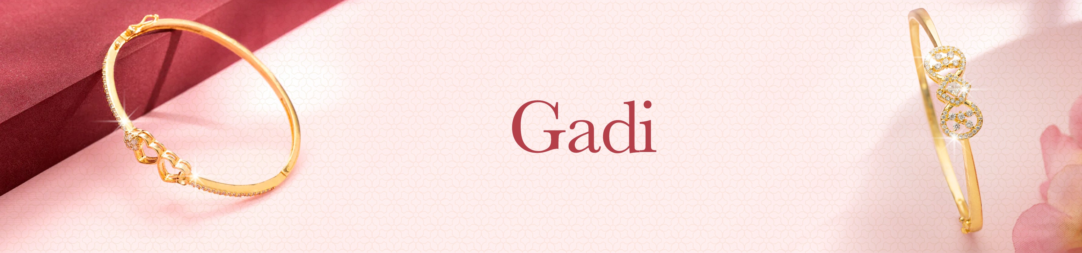 Gold plated Gadi Banner Desktop