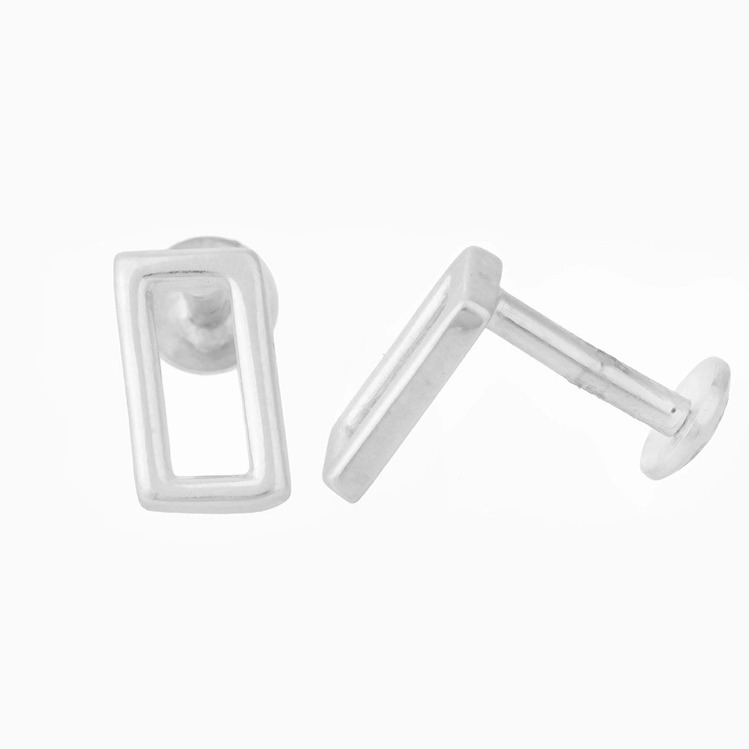 Geometric Frame Designed Stud Earrings Ishna