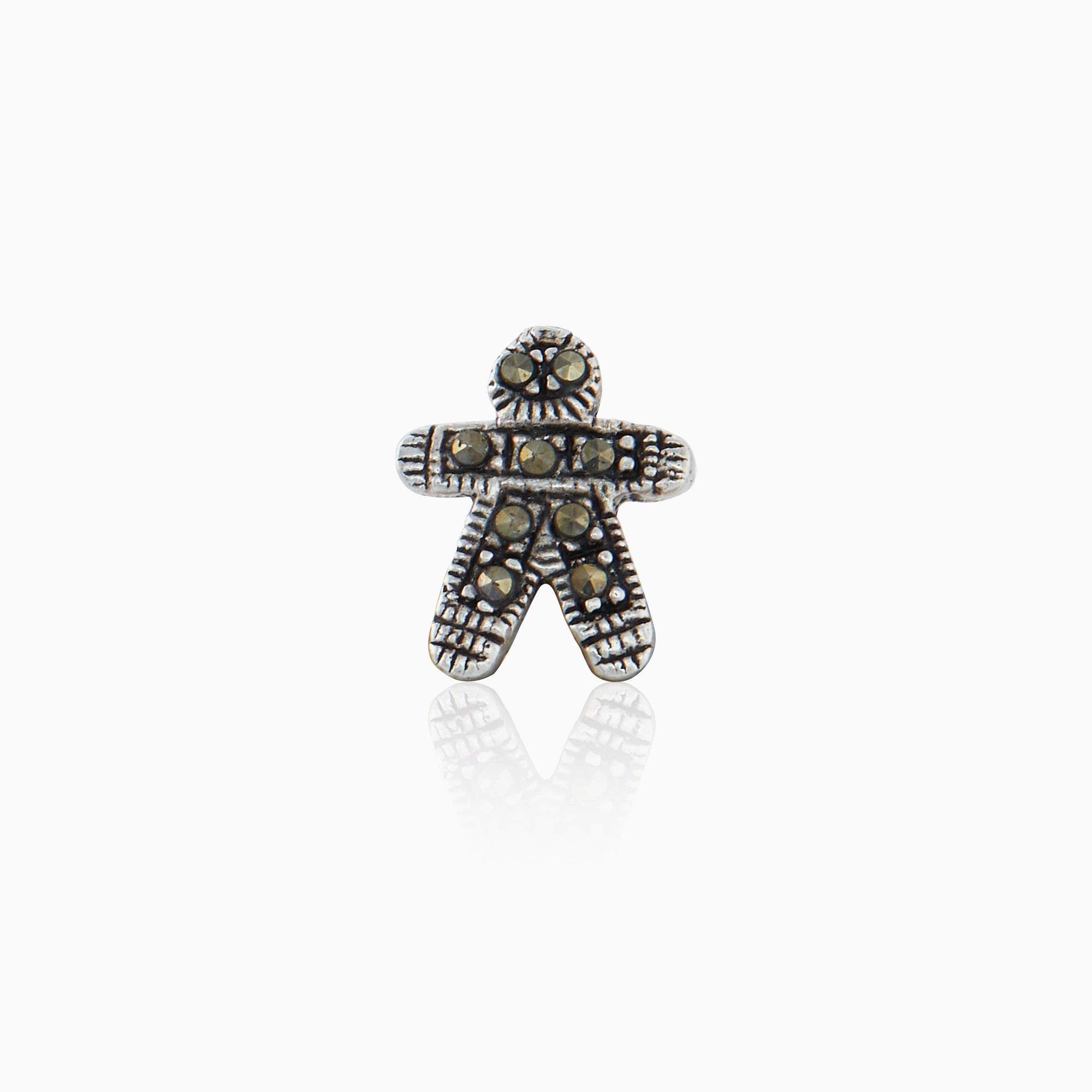 Gingerbread Man Nose Pin Ishna