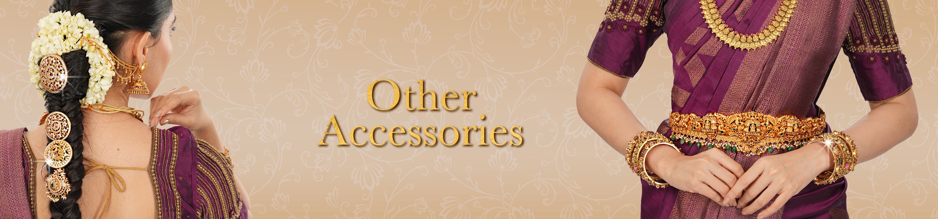 Gold plated maatal Banner Desktop