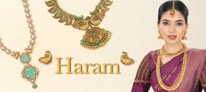 Gold plated haram Banner Mobile