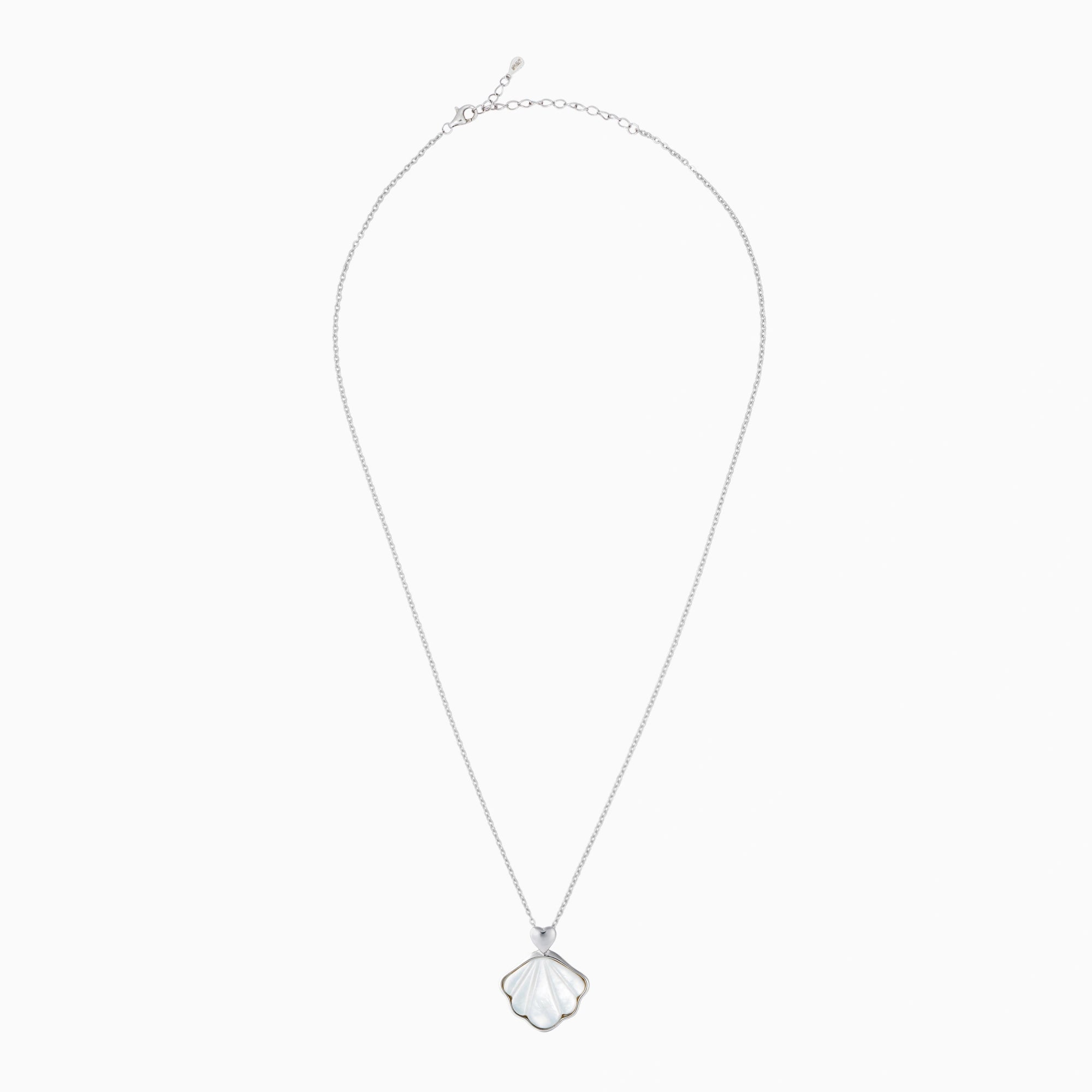 Heart Shell Pendant Chain Ishna