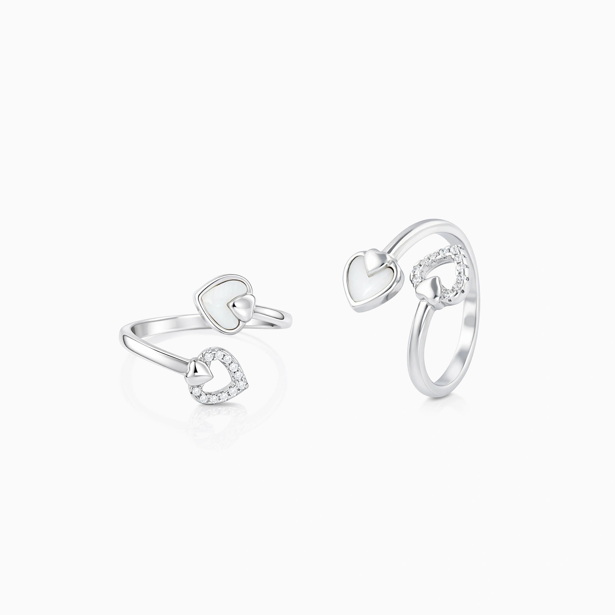 Heart Wrap Toe Ring Ishna