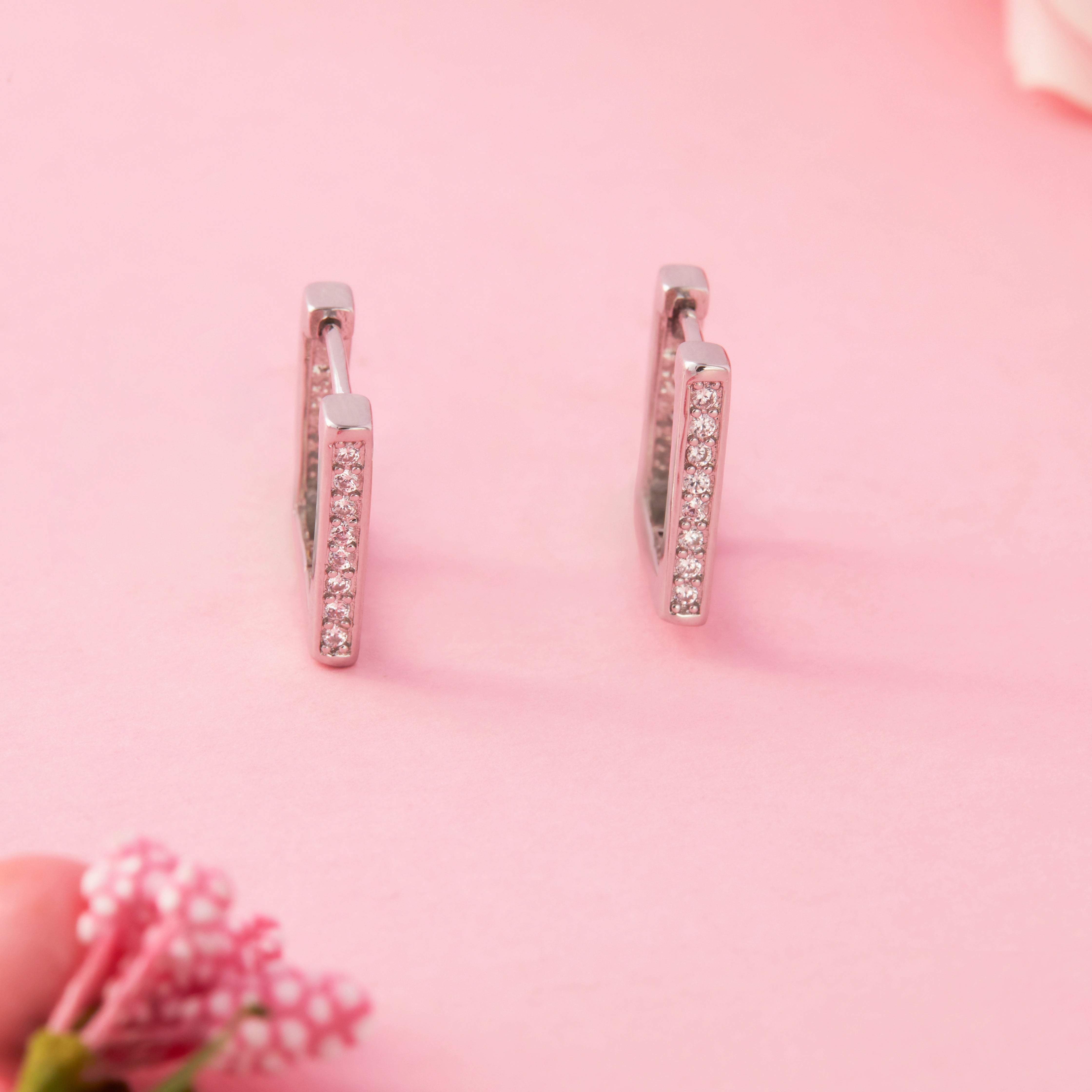 Hoop Bar Earrings Ishna