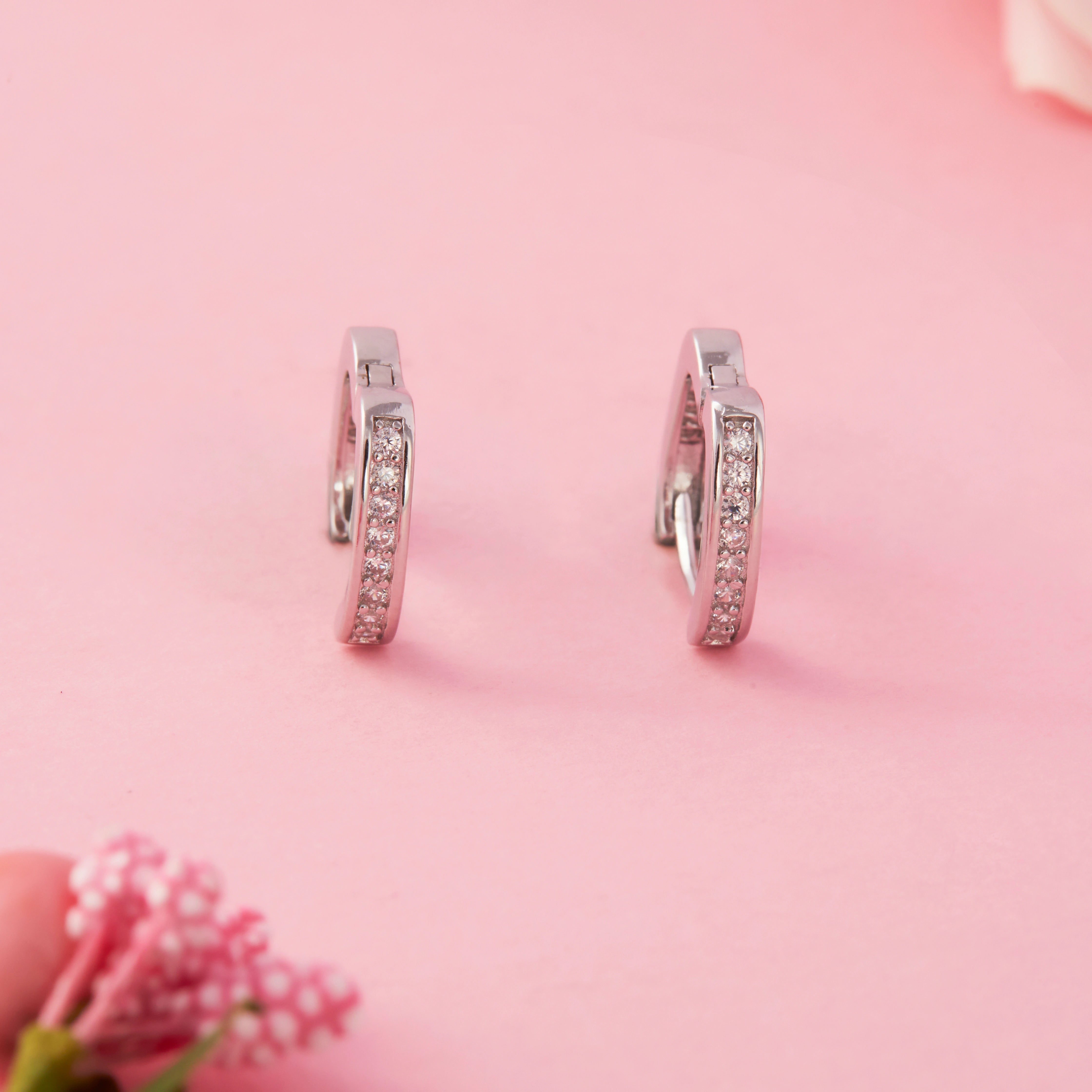 Huggie Hoops Earrings Ishna