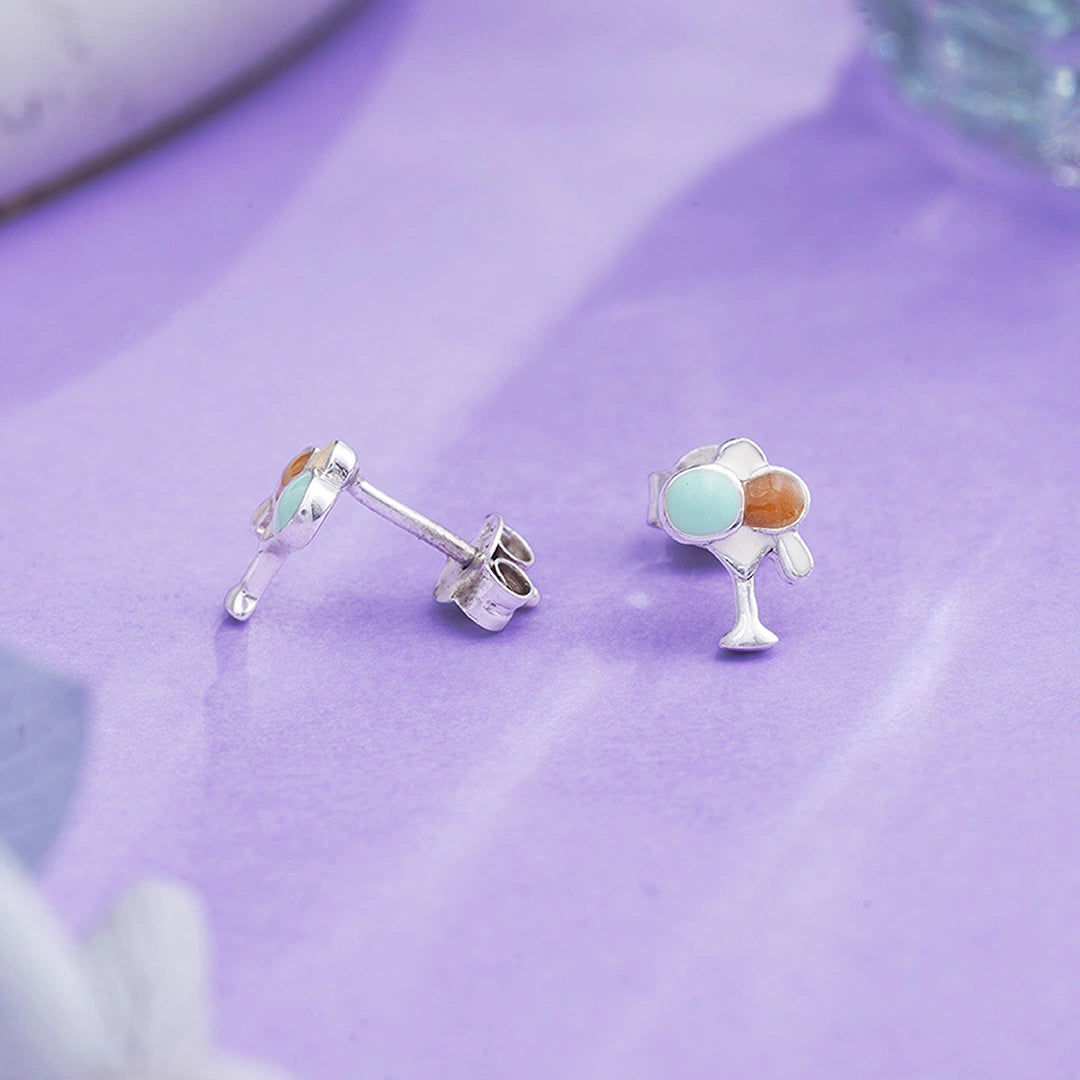 Ice Cream Motif Stud Earrings Ishna