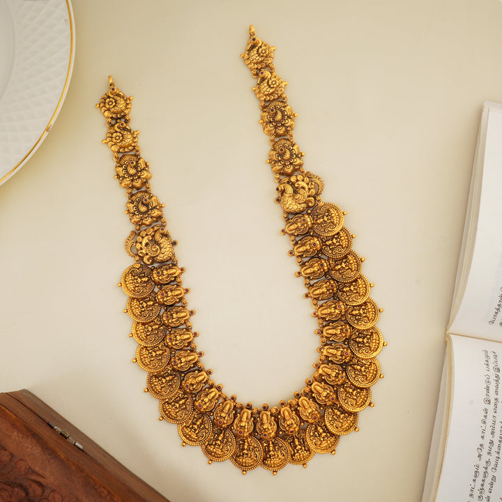 Kasumalai Haram with Lakshmi Coins