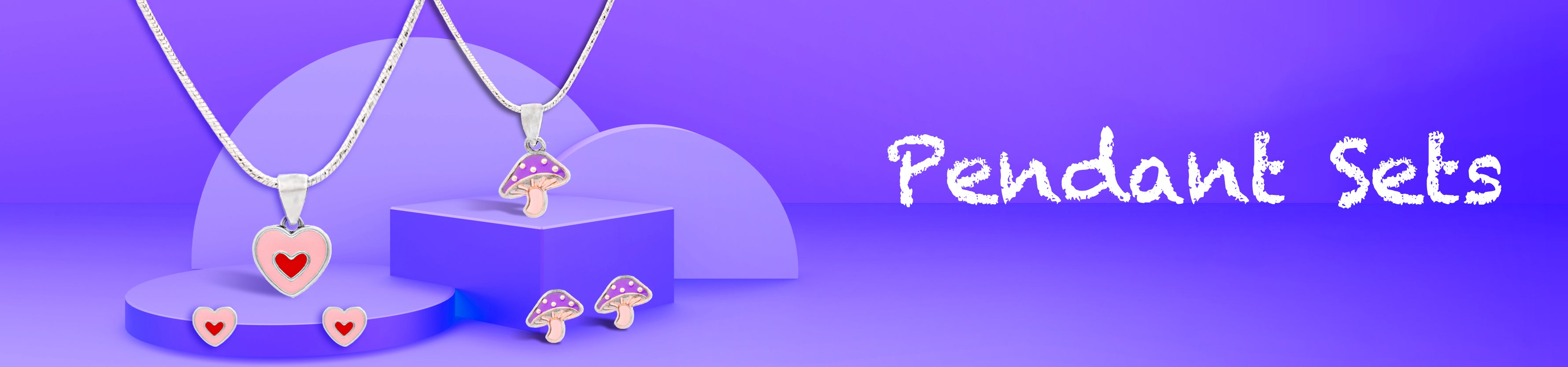 Kid's pendant sets Banner Desktop