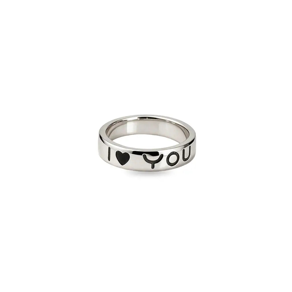 Kids silver ring for boys