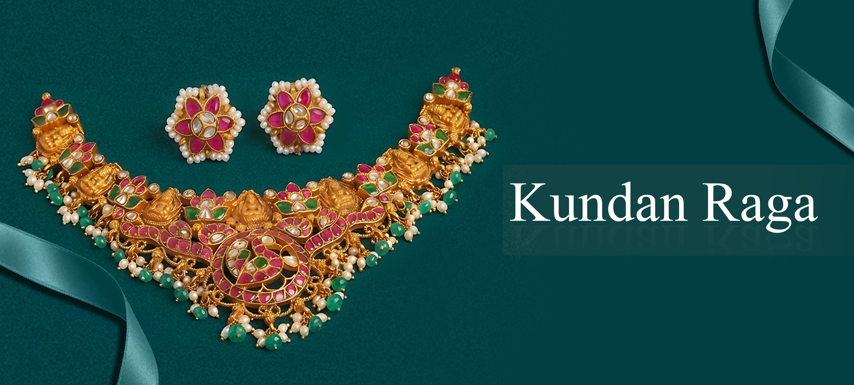 Kundan Raga Jewellery Collection Banner Mobile