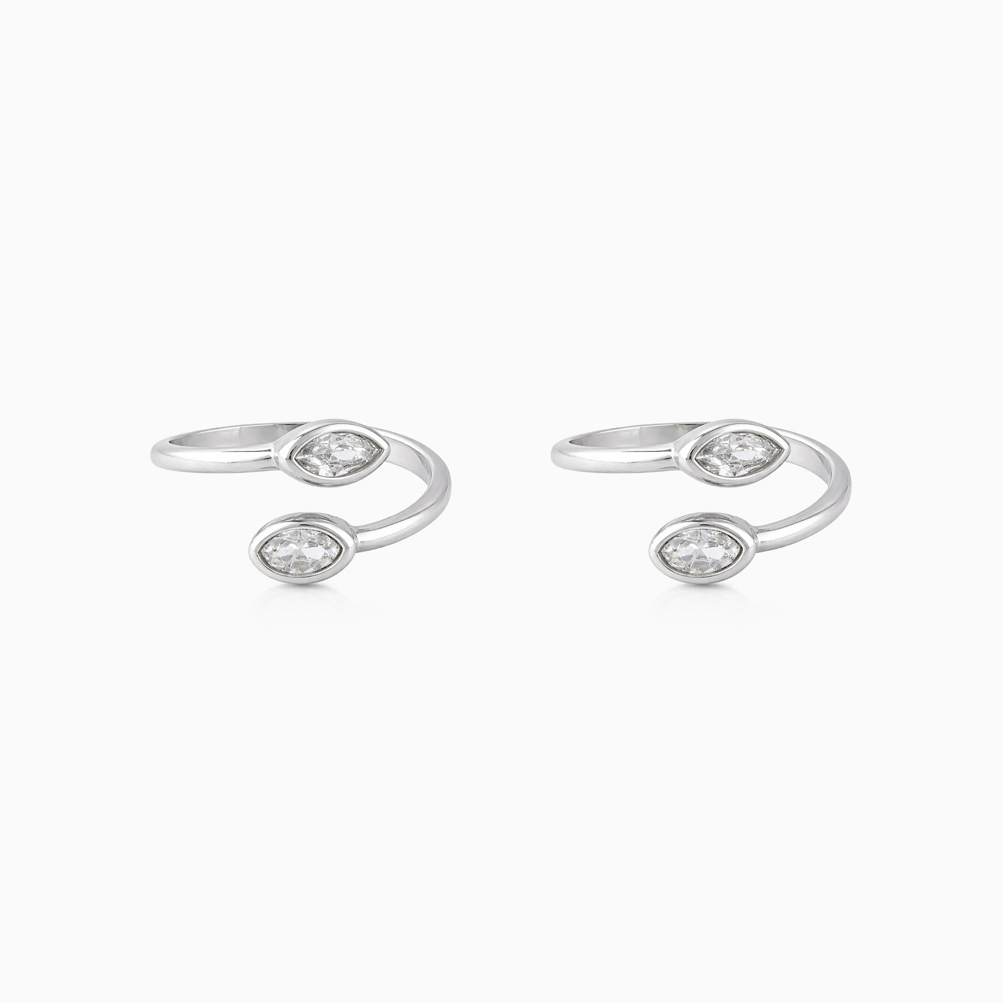 Leaf Wrap Toe Ring Ishna