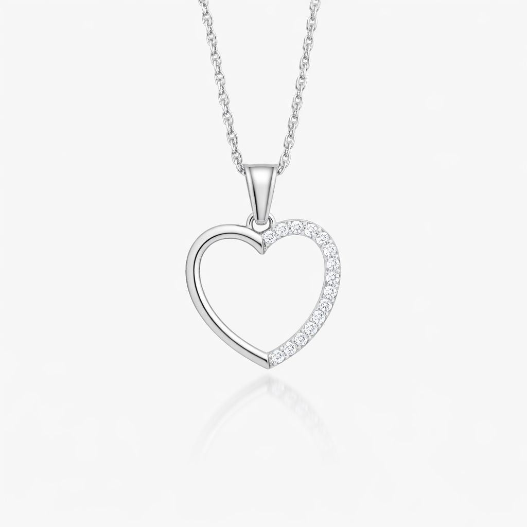 Love Heart Motif Chain Ishna