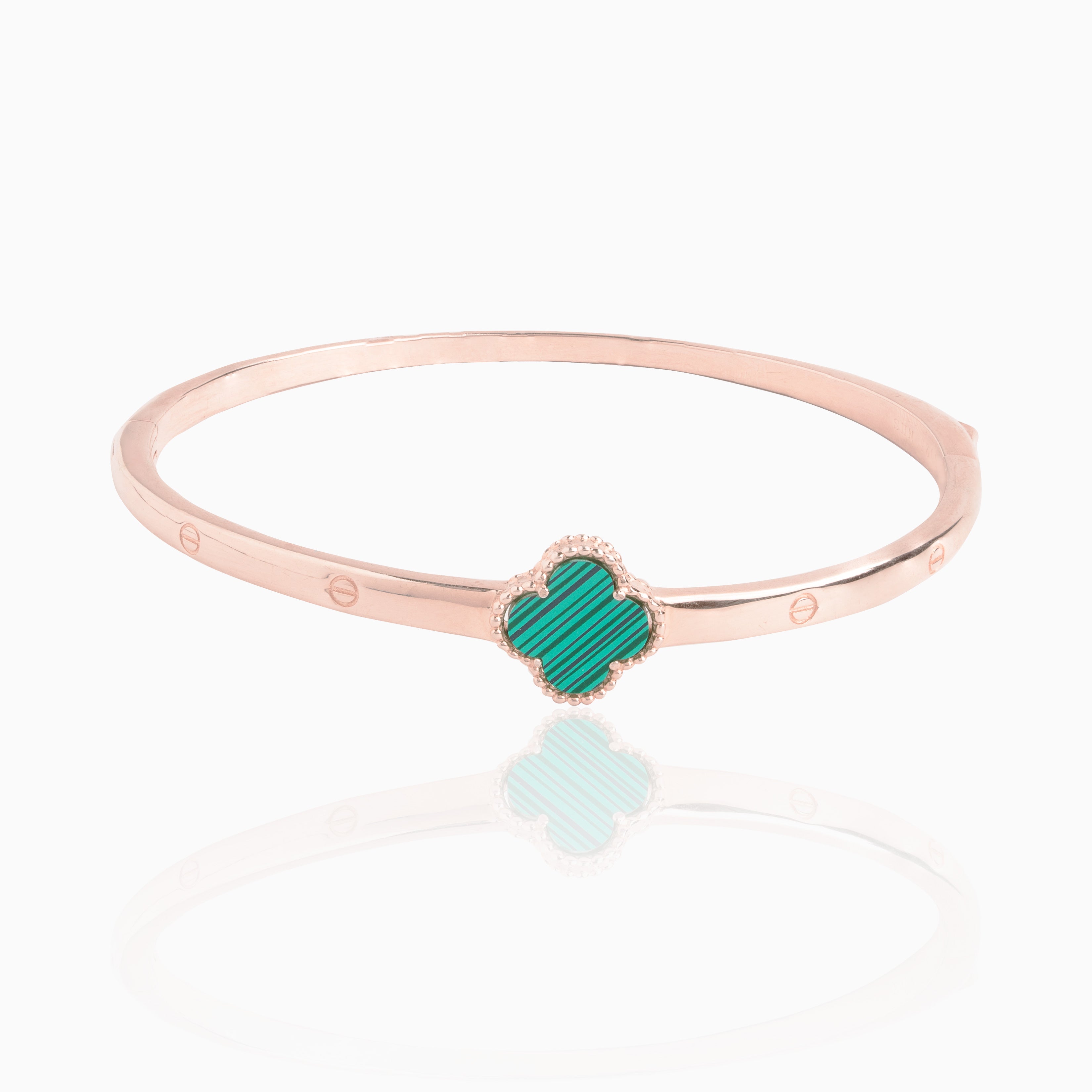 Minimal rose gold kada jewellery
