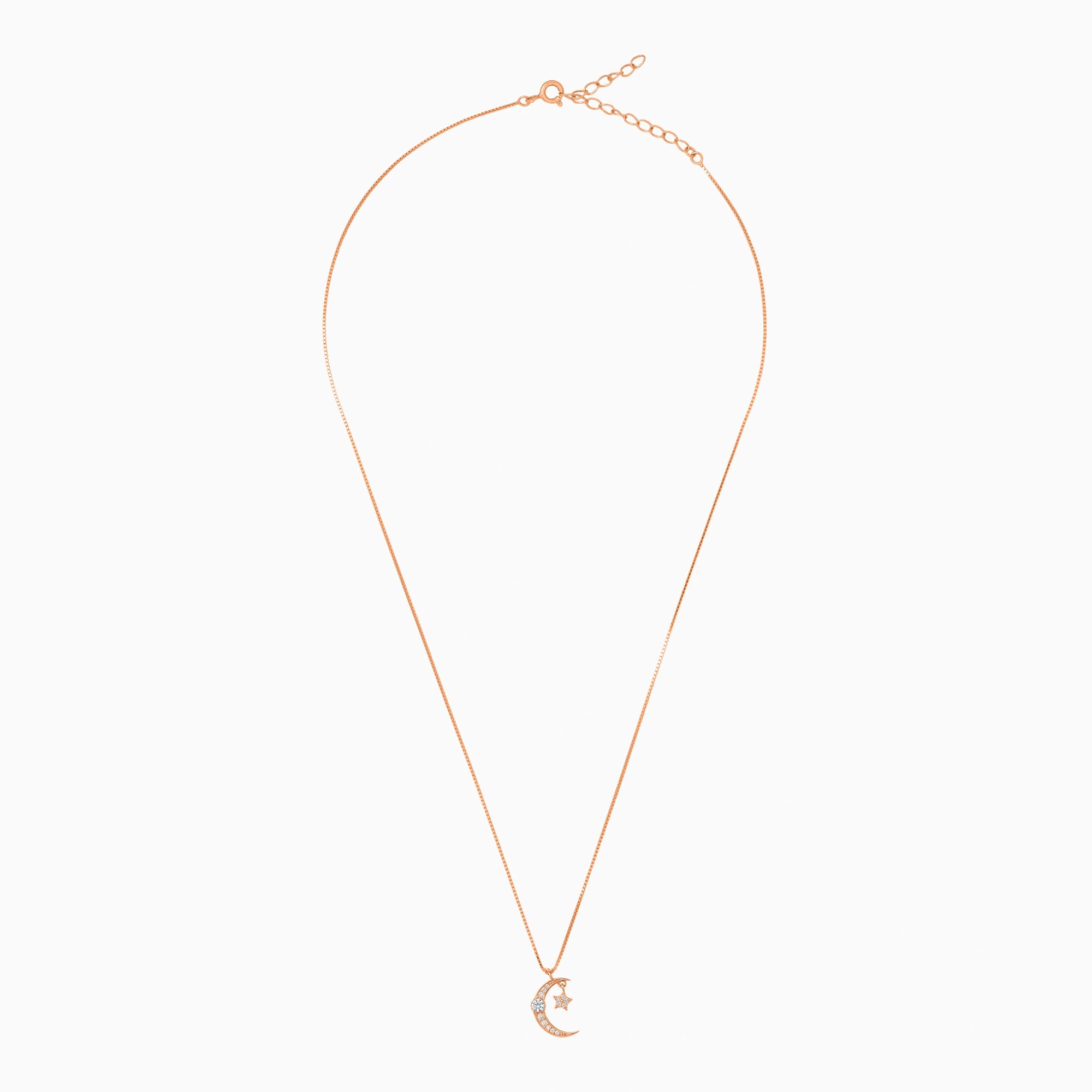 Moon Star Pendant Chain Ishna