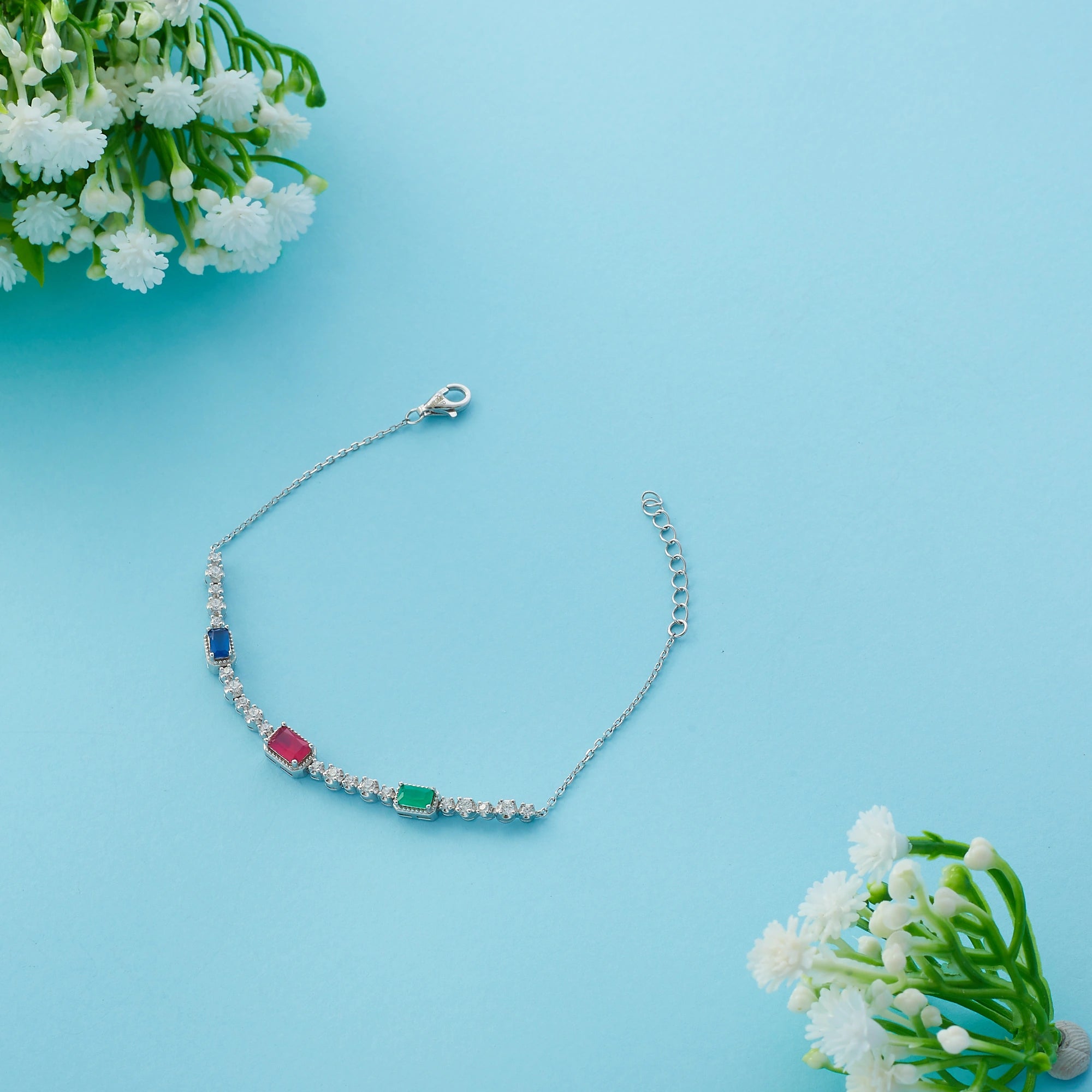 Multi Gemstone Bracelet Ishna