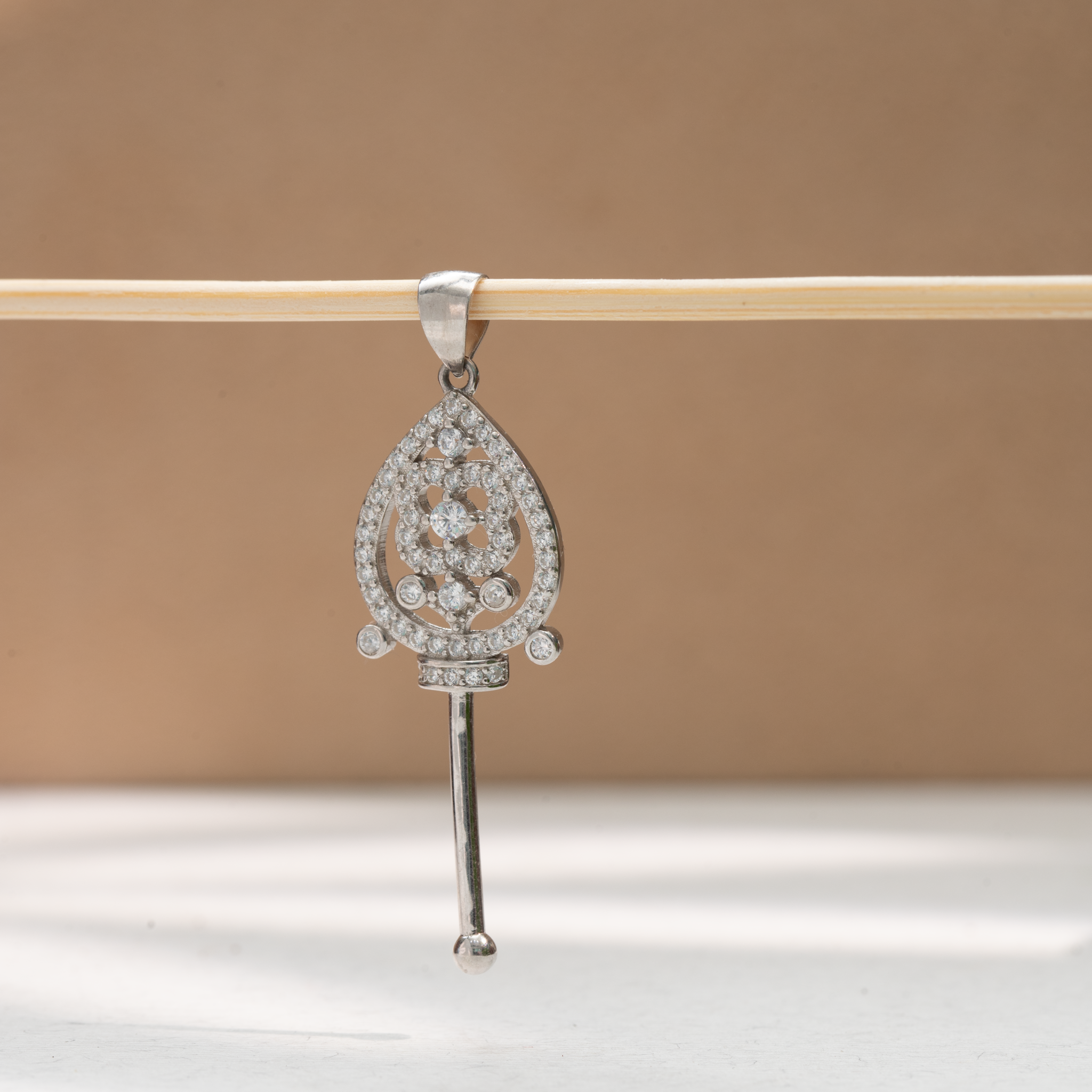 Murugan Vel silver pendant