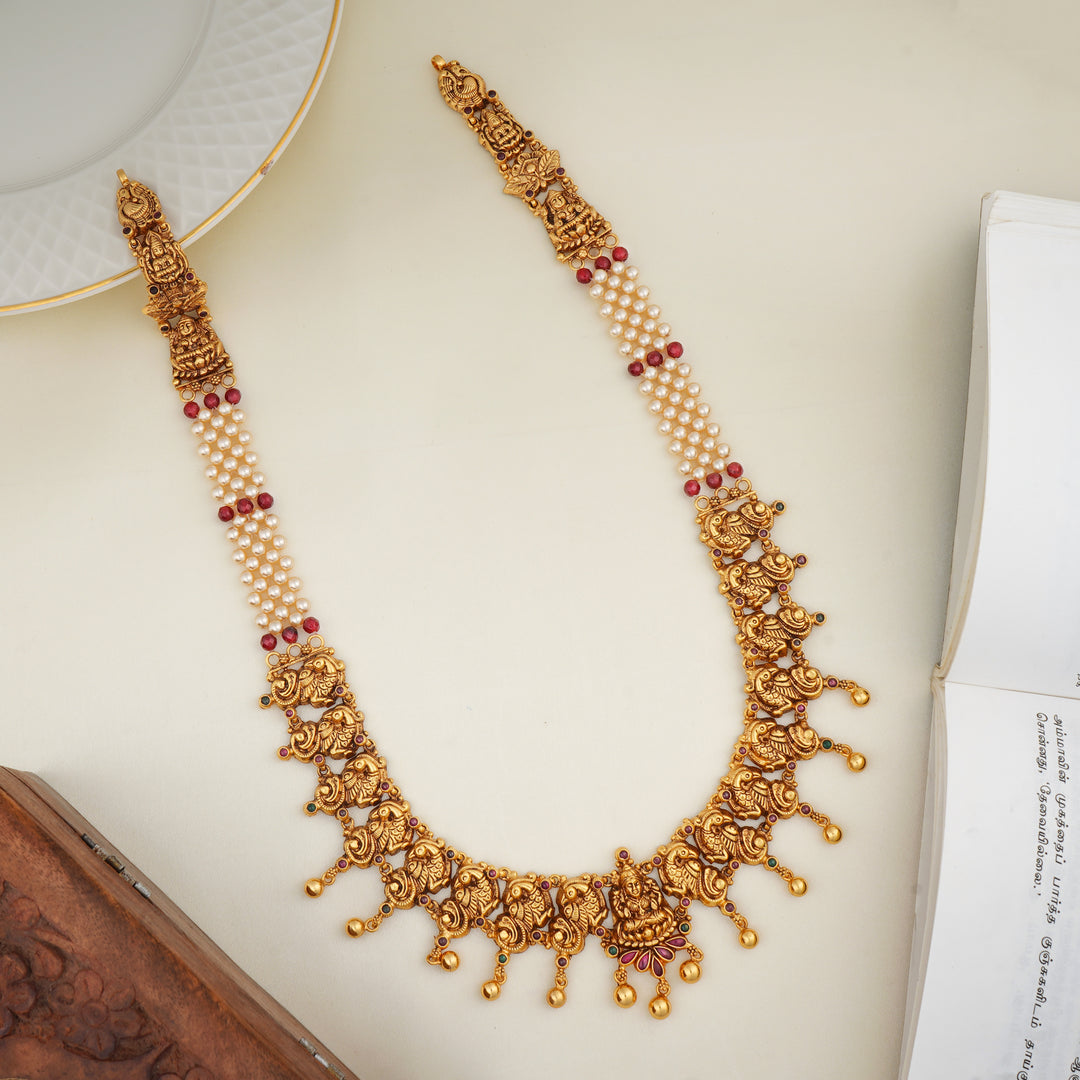 Nakas and Pearl Beads Bridal Haram