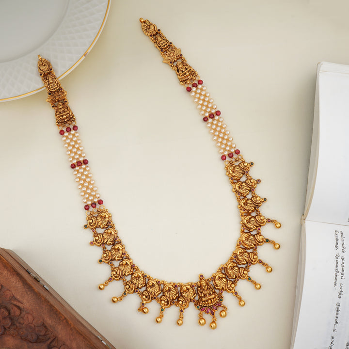 Nakas and Pearl Beads Bridal Haram