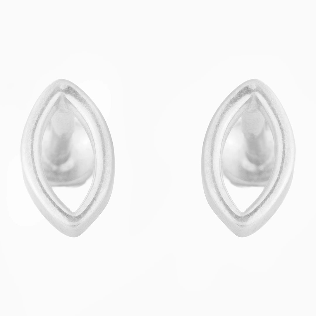 Open Teardrop Stud Earrings Ishna