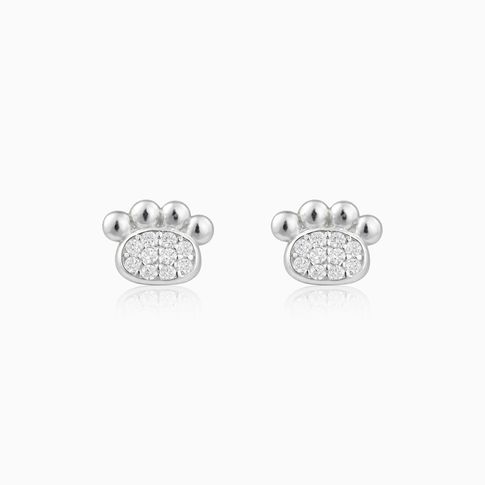 Paw Print Earrings Ishna