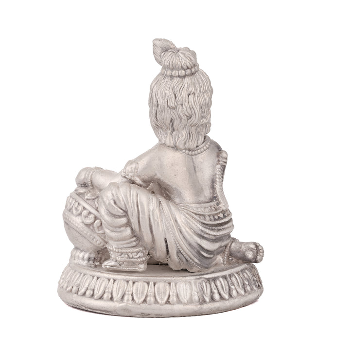 Pure Silver Baby Krishna Statue