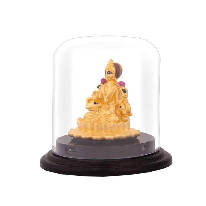 Pure Silver Gajalakshmi Statue 8 CM Online